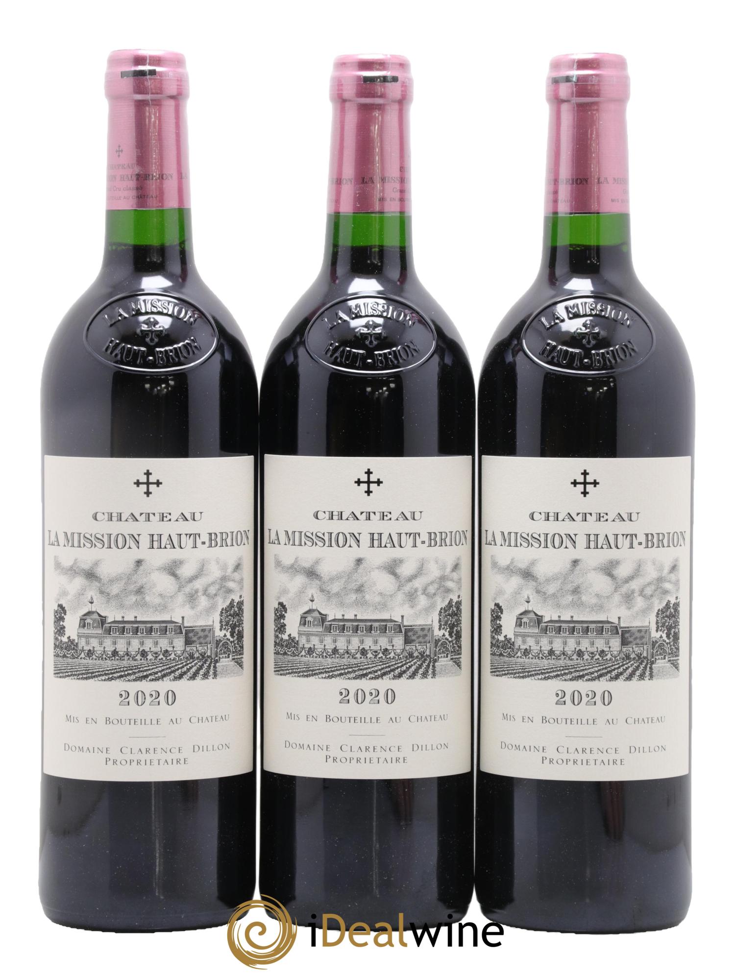 Château la Mission Haut-Brion Cru Classé de Graves 2020 - Lot of 6 bottles - 3