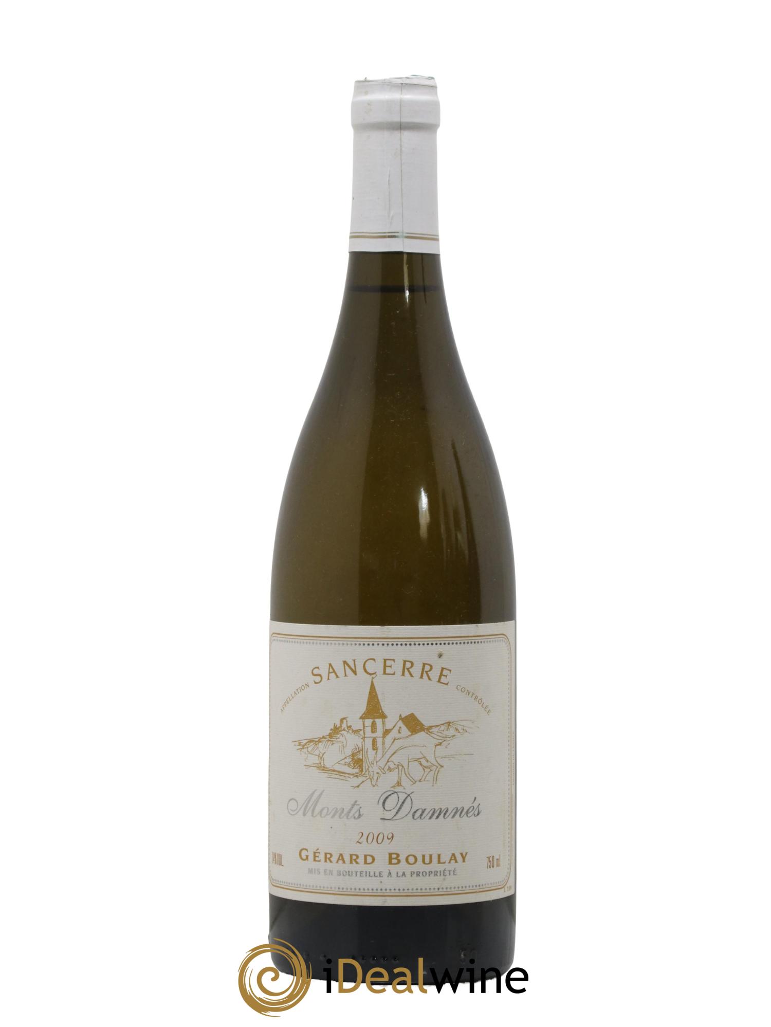 Sancerre Monts Damnés Gérard Boulay 2009 - Lot de 1 bouteille - 0