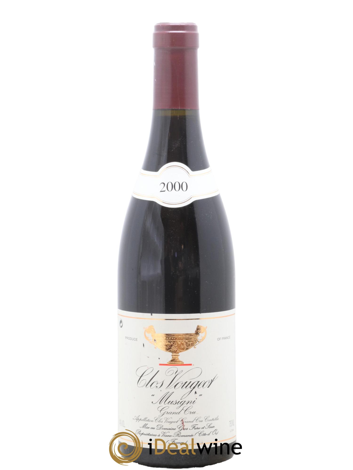 Clos de Vougeot GRAND_CRU - Musigni Gros Frère & Soeur