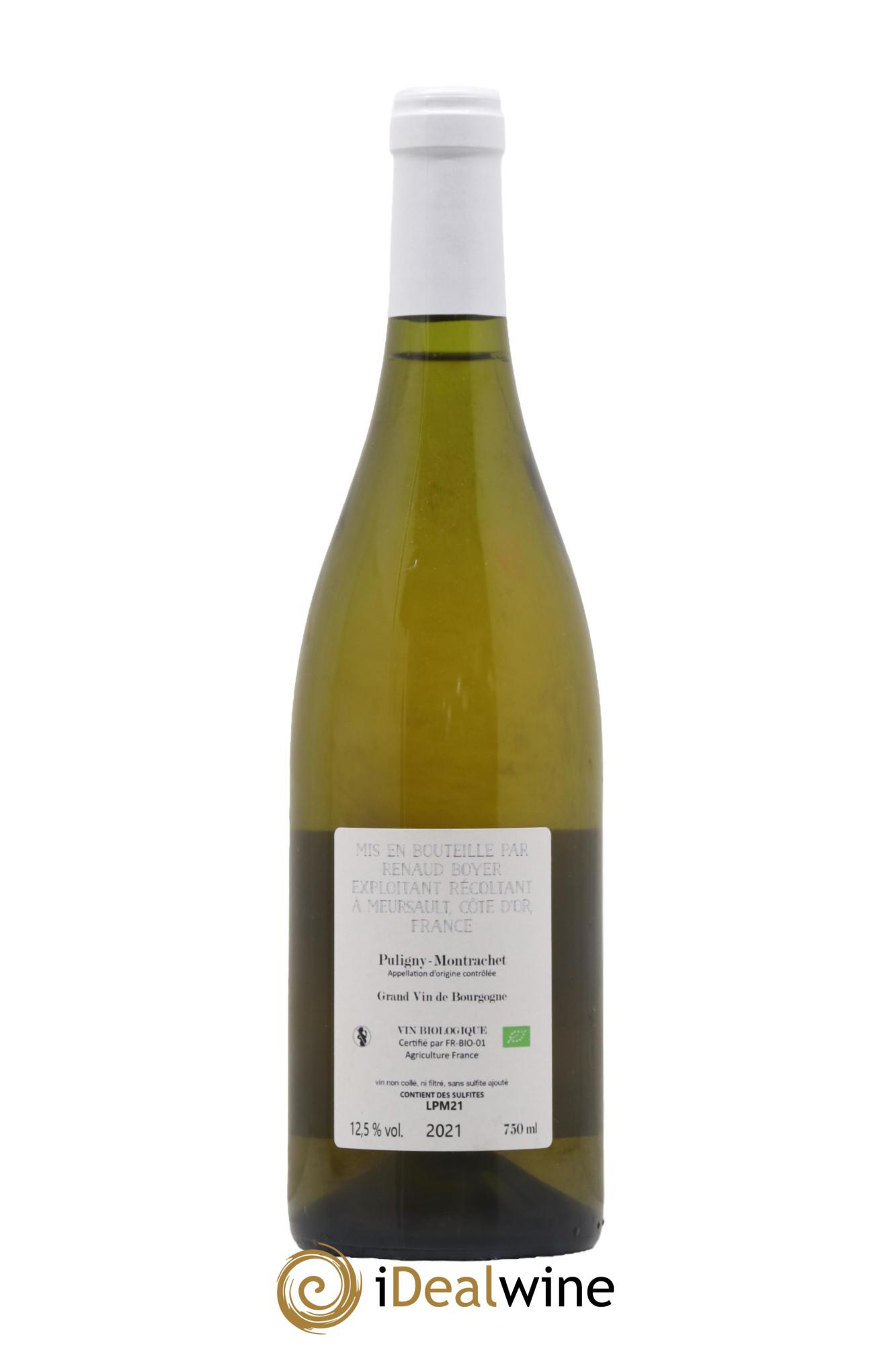 Puligny-Montrachet Les Reuchaux Renaud Boyer 2021 - Posten von 1 Flasche - 1