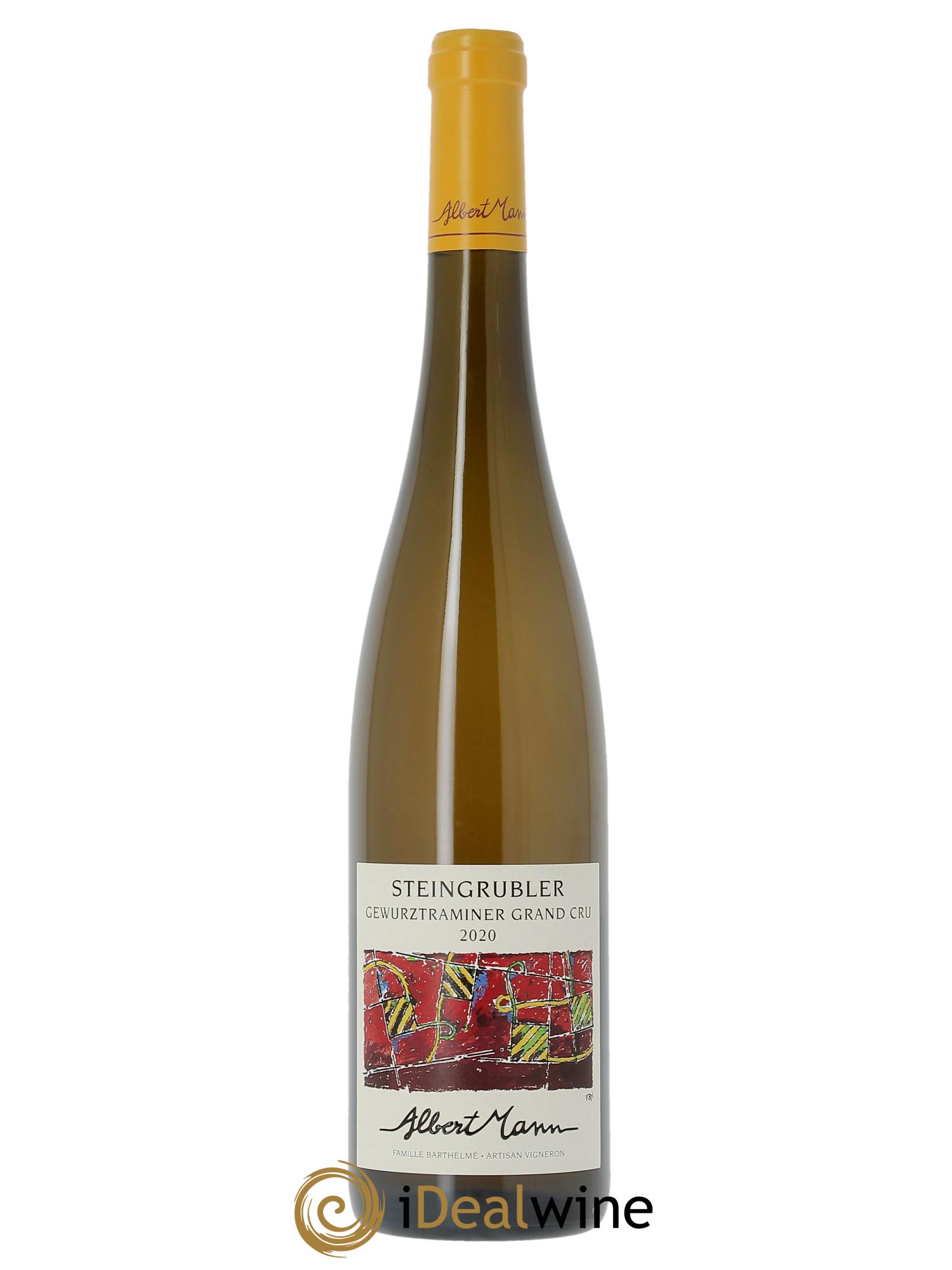 Alsace Gewurztraminer Grand Cru Steingrübler Albert Mann  2020 - Lot de 1 bouteille - 0