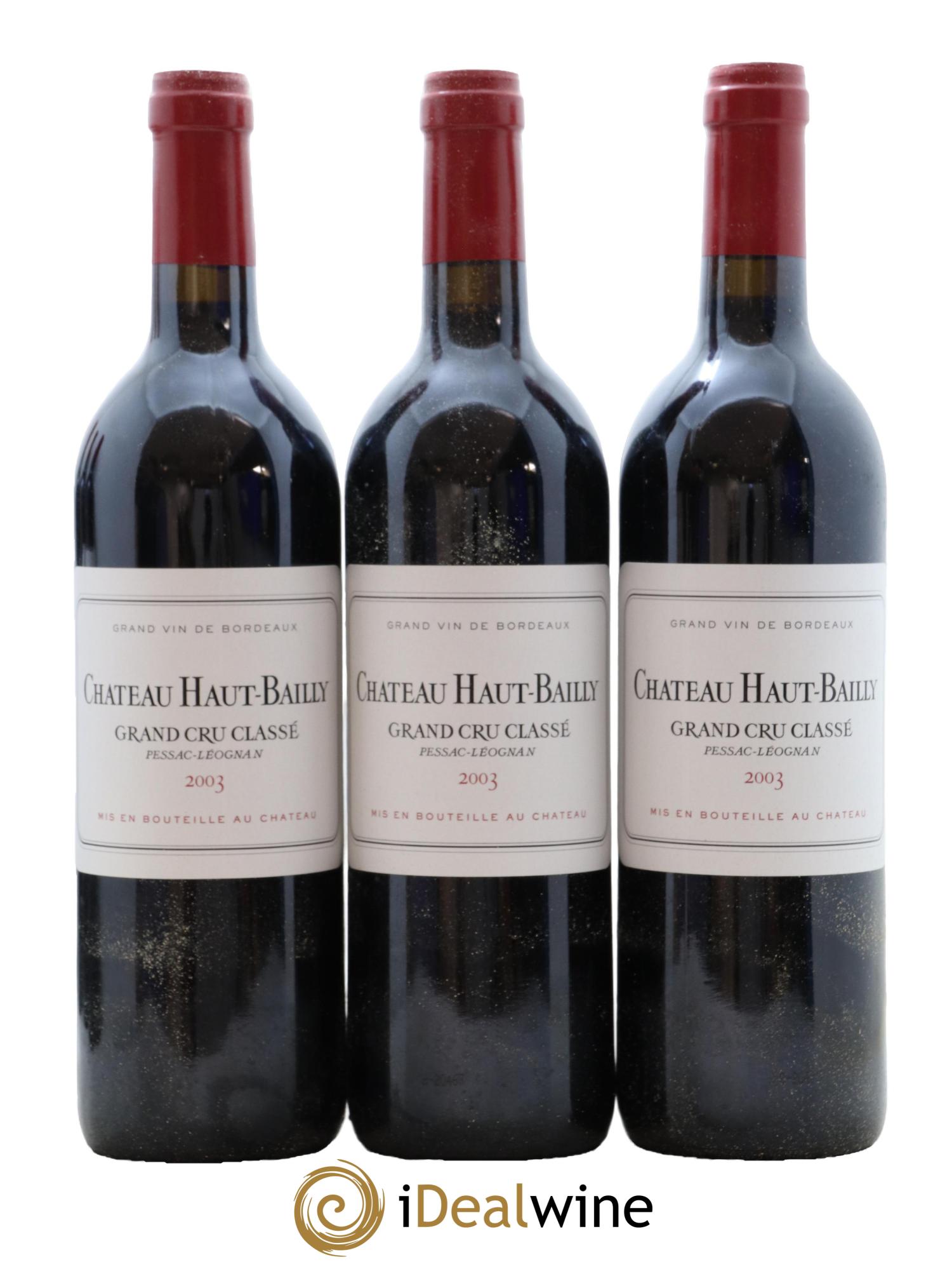 Château Haut-Bailly Cru Classé de Graves 2003 - Lotto di 12 bottiglie - 3