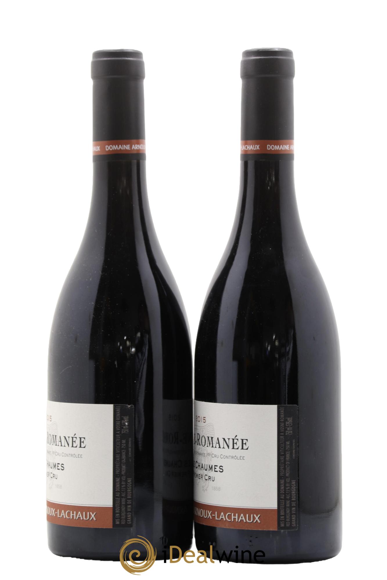 Vosne-Romanée 1er Cru Les Chaumes Arnoux-Lachaux (Domaine)  2015 - Lot de 2 bouteilles - 1