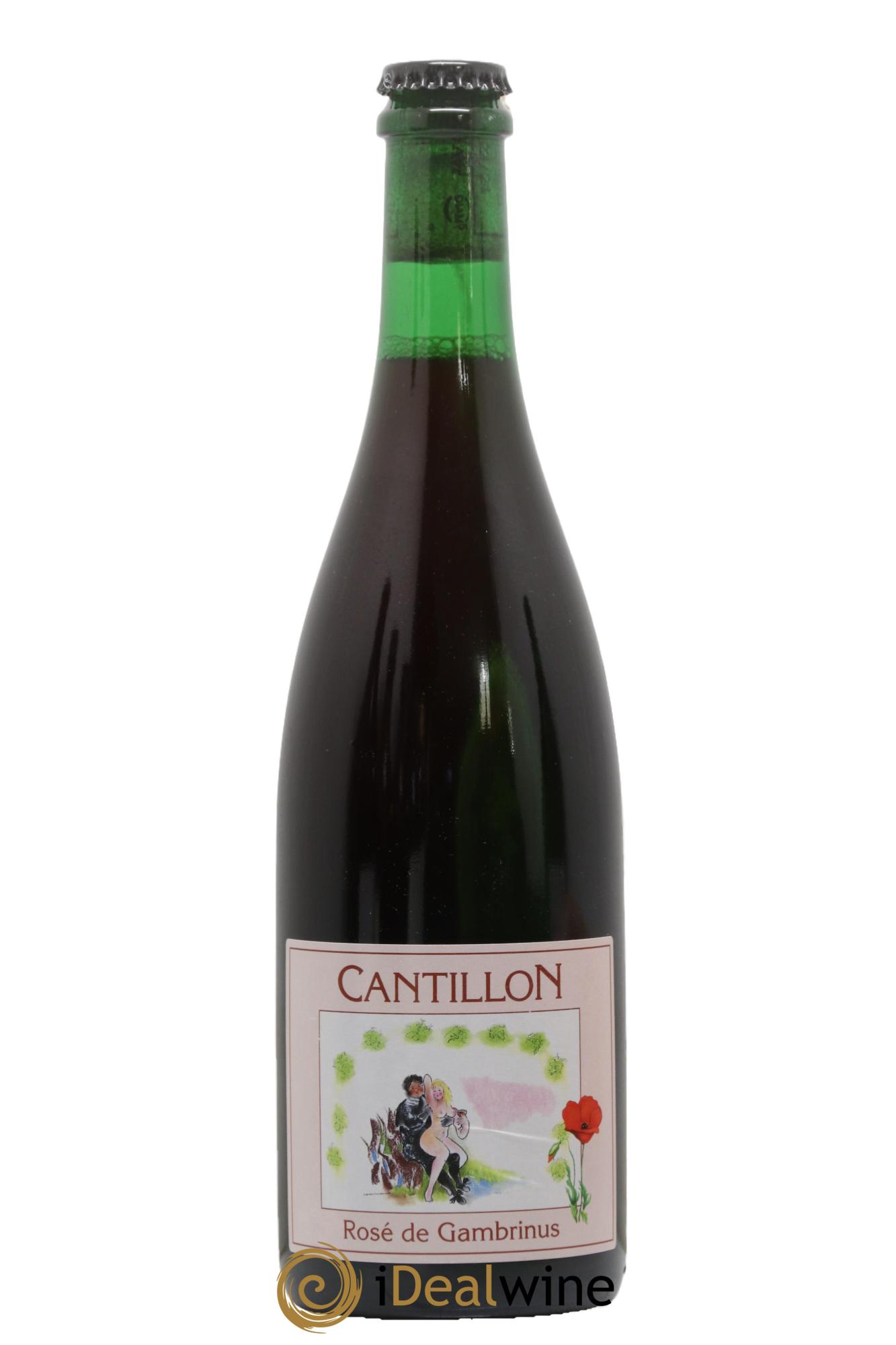 Bière Belgique Lambic Rose de Gambrinus Cantillon - Lot de 1 bouteille - 0