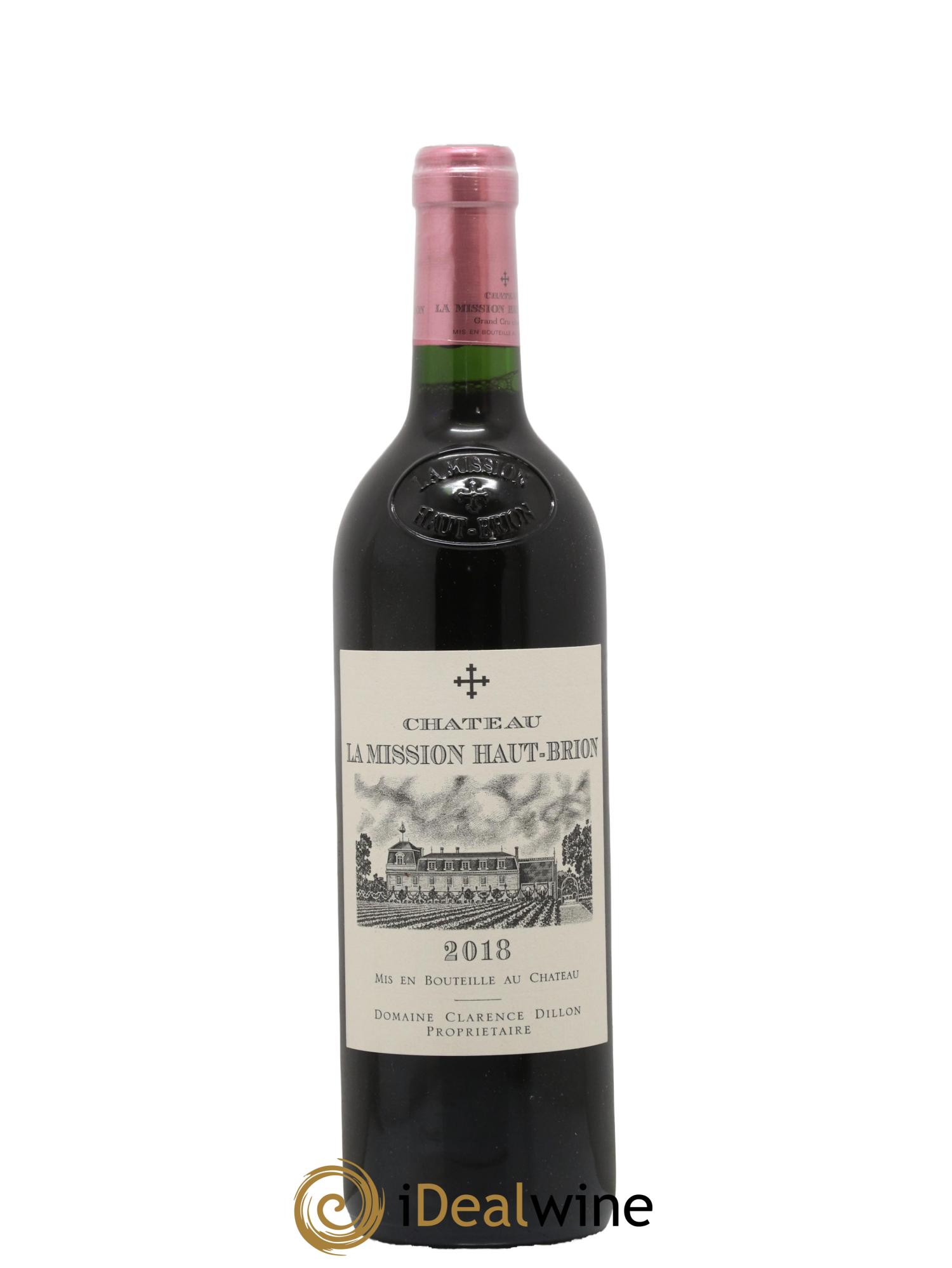 Château la Mission Haut-Brion Cru Classé de Graves  2018 - Lot de 1 bouteille - 0