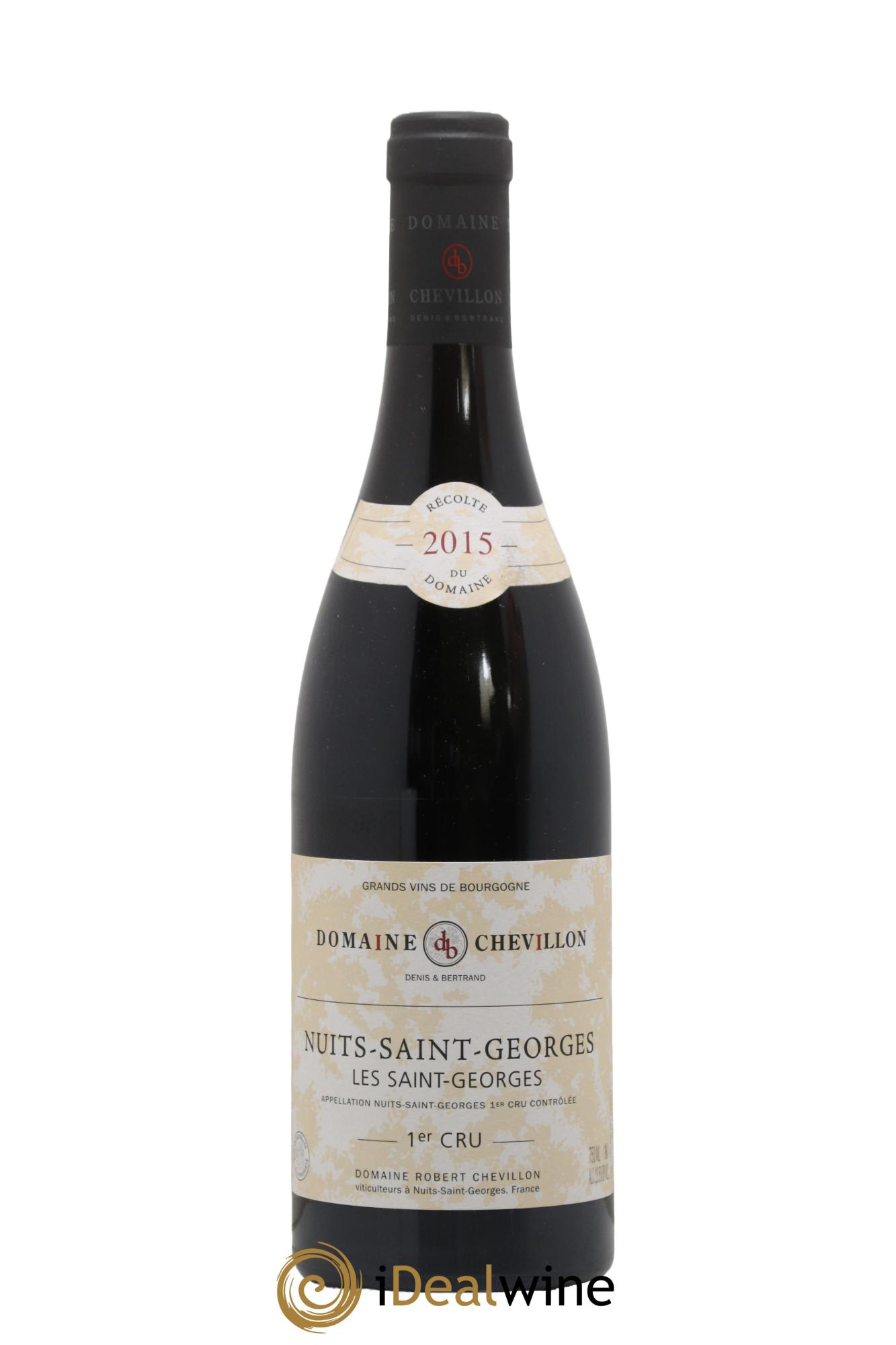 Nuits Saint-Georges 1er Cru Les Saint Georges Robert Chevillon 2015 - Posten von 1 Flasche - 0