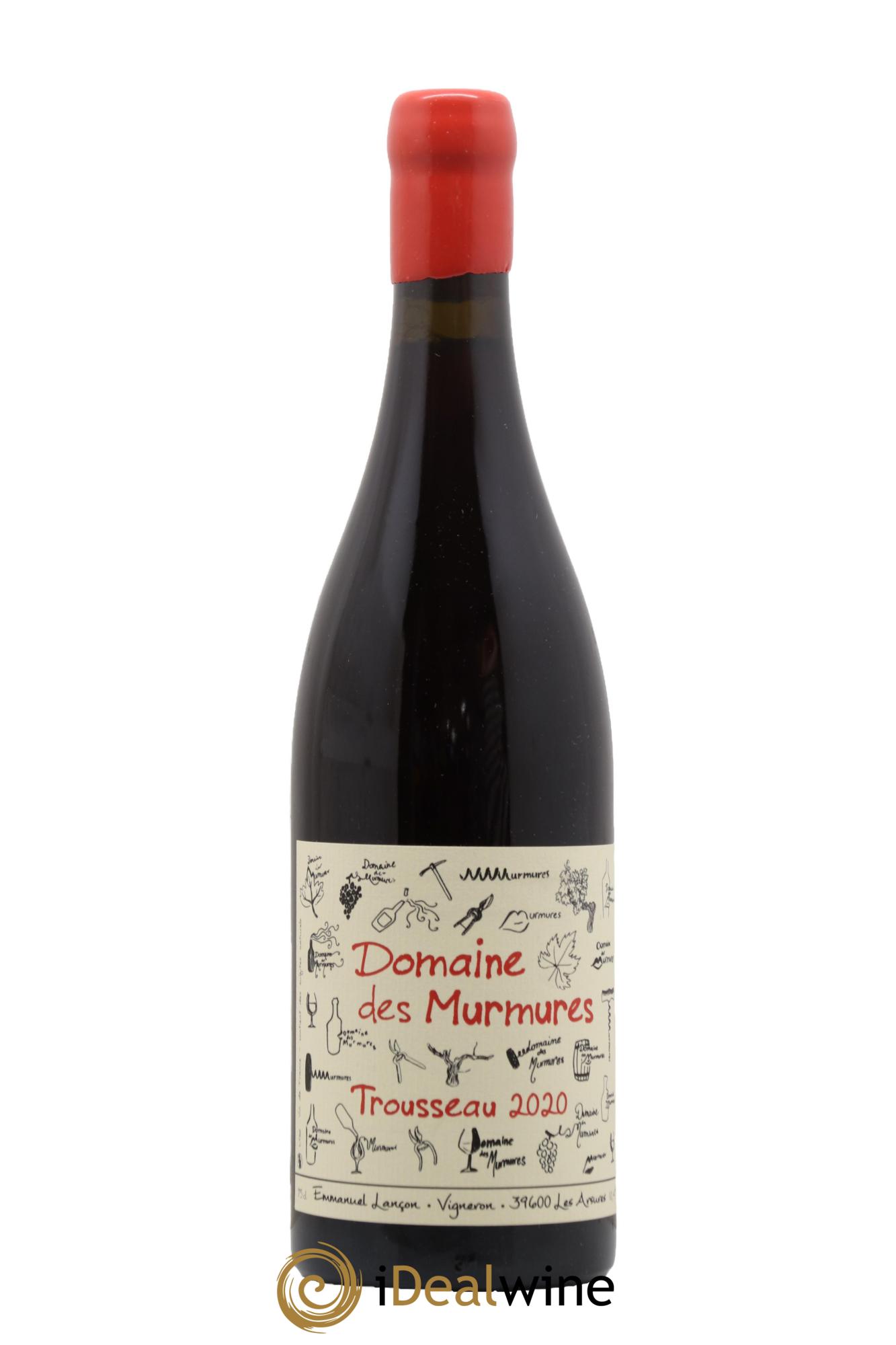 Vin de France Trousseau Murmures (Domaine des) - Emmanuel Lançon  2020 - Lot de 1 bouteille - 0