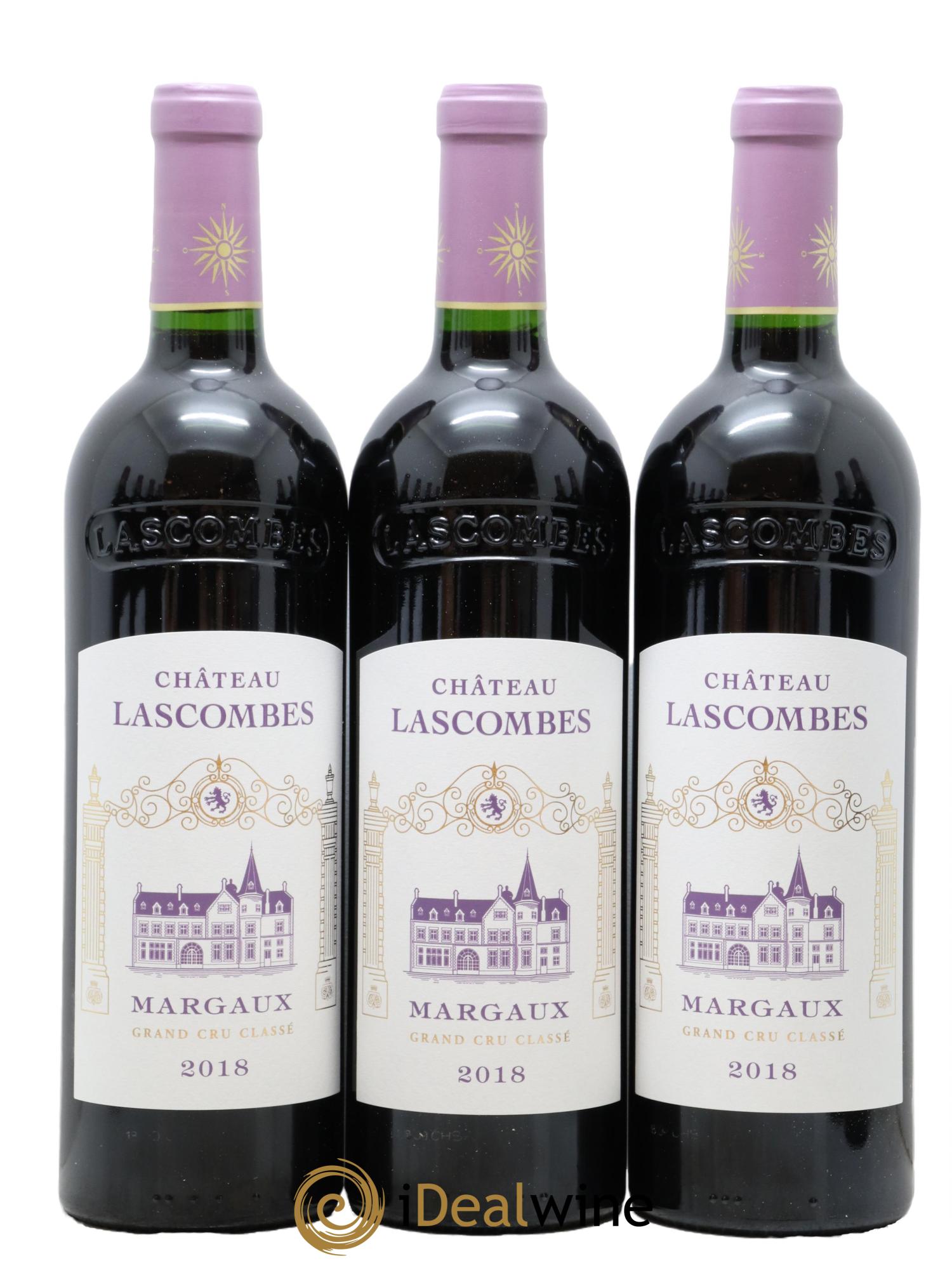 Château Lascombes 2ème Grand Cru Classé  2018 - Lot de 12 bouteilles - 2