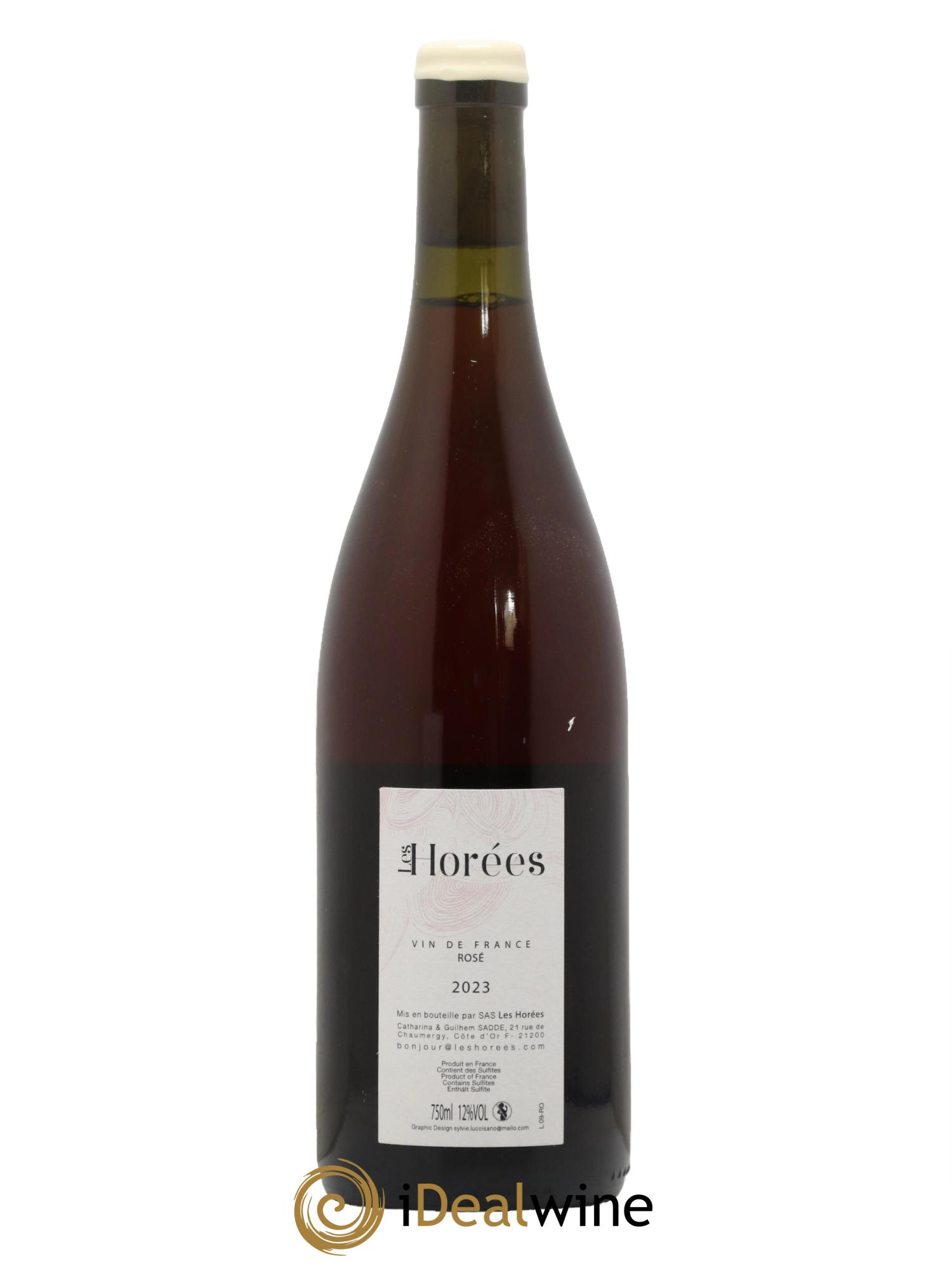 Bourgogne Rosé Bonheur Les Horées 2023 - Lot de 1 bouteille - 1