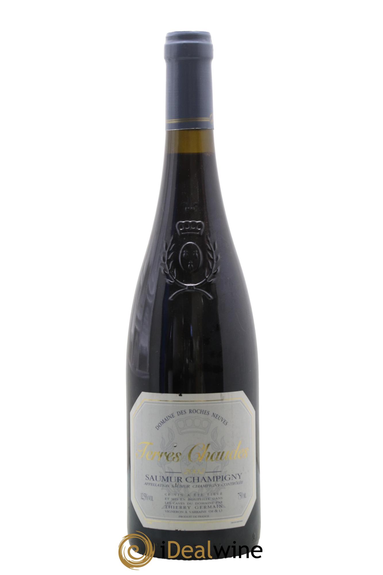 Saumur-Champigny Terres Chaudes Domaine des Roches Neuves - Thierry Germain 2002 - Lotto di 1 bottiglia - 0