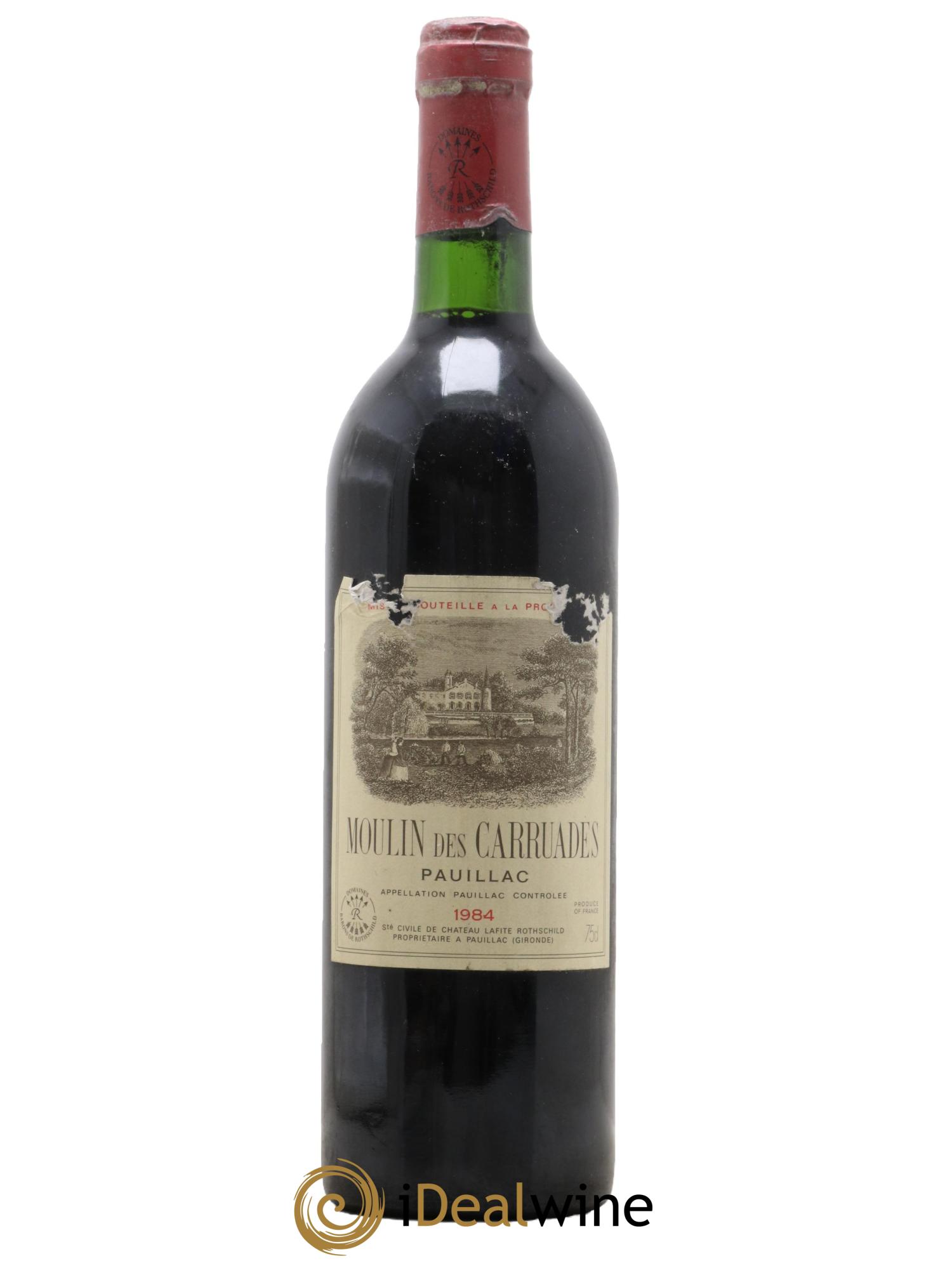 Moulin des Carruades Second Vin  1984 - Lot de 1 bouteille - 0