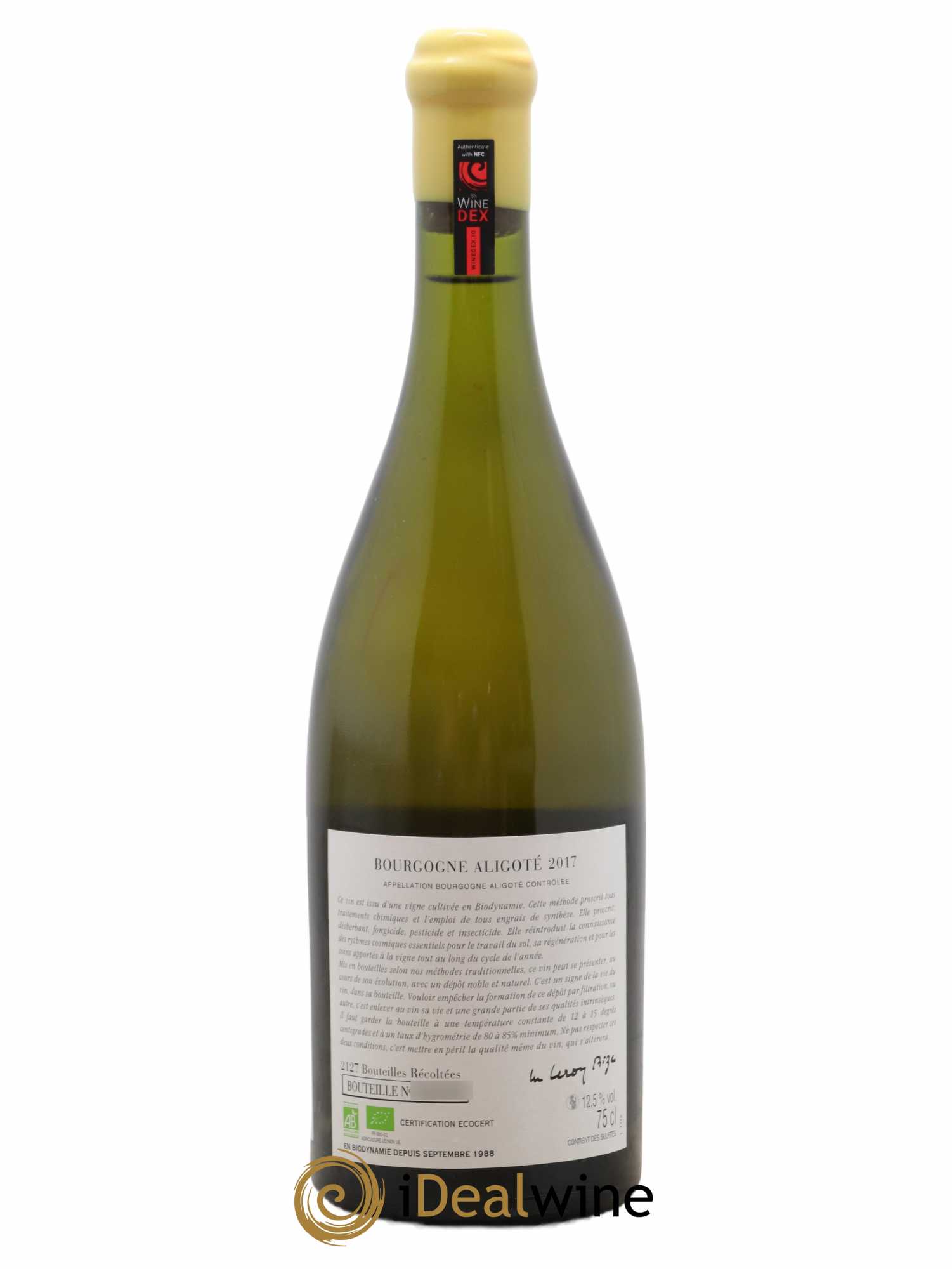 Bourgogne Aligoté Sous Chatelet d'Auvenay (Domaine) 2017 - Lotto di 1 bottiglia - 1