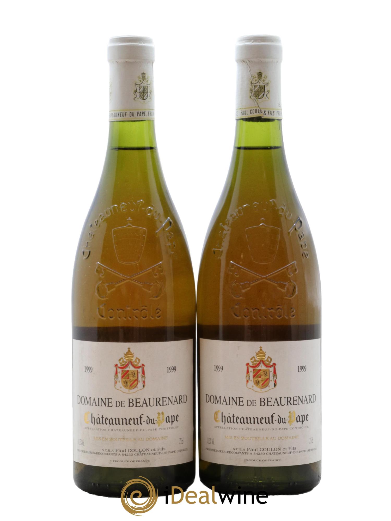 Châteauneuf-du-Pape Beaurenard (Domaine de) 1999 - Lot de 2 bouteilles - 0