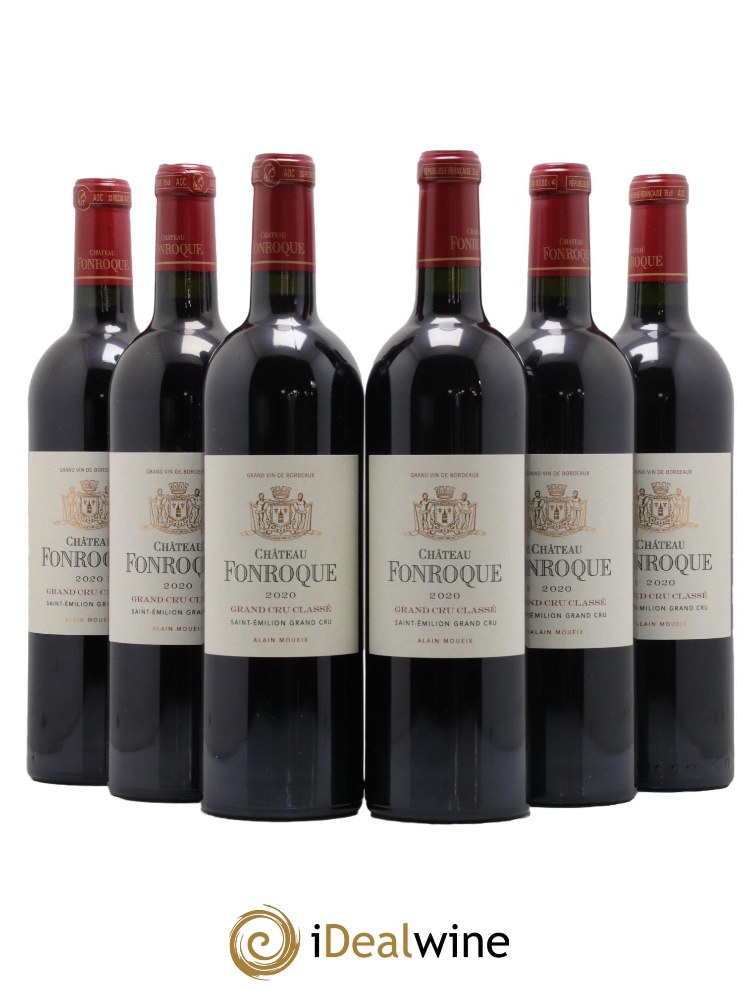 Château Fonroque Grand Cru Classé  2020 - Lot de 6 bouteilles - 0