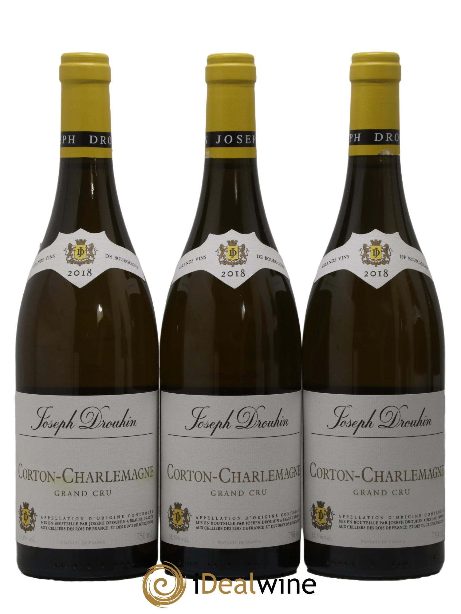 Corton-Charlemagne Grand Cru Joseph Drouhin 2018 - Posten von 6 Flaschen - 1