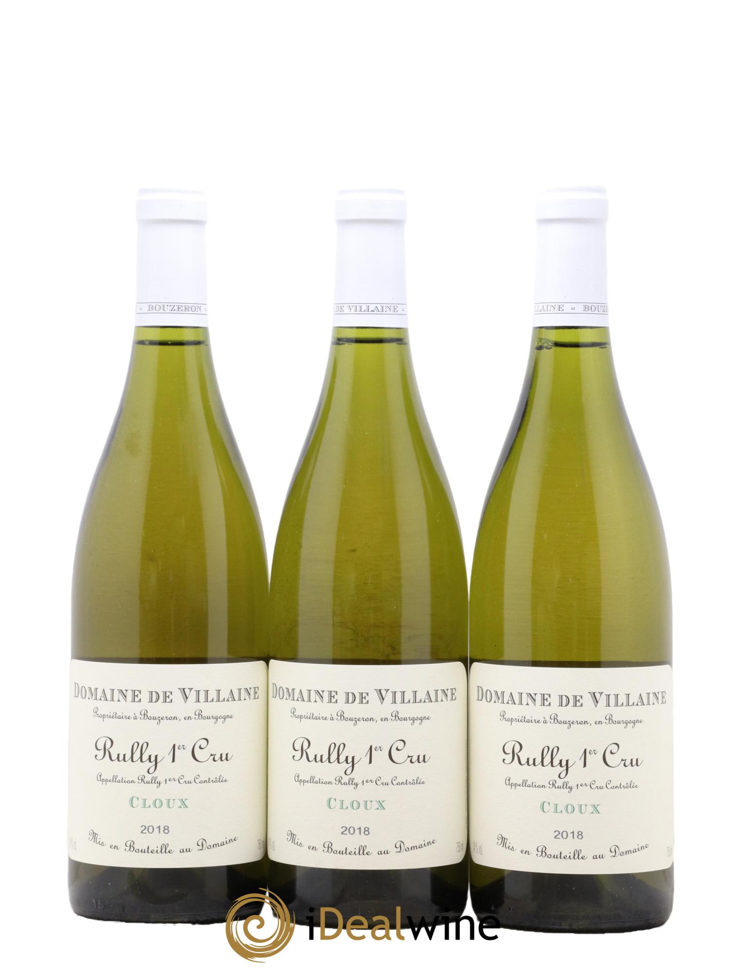 Rully 1er Cru Les Cloux Domaine de Villaine 2018 - Lotto di 6 bottiglie - 1