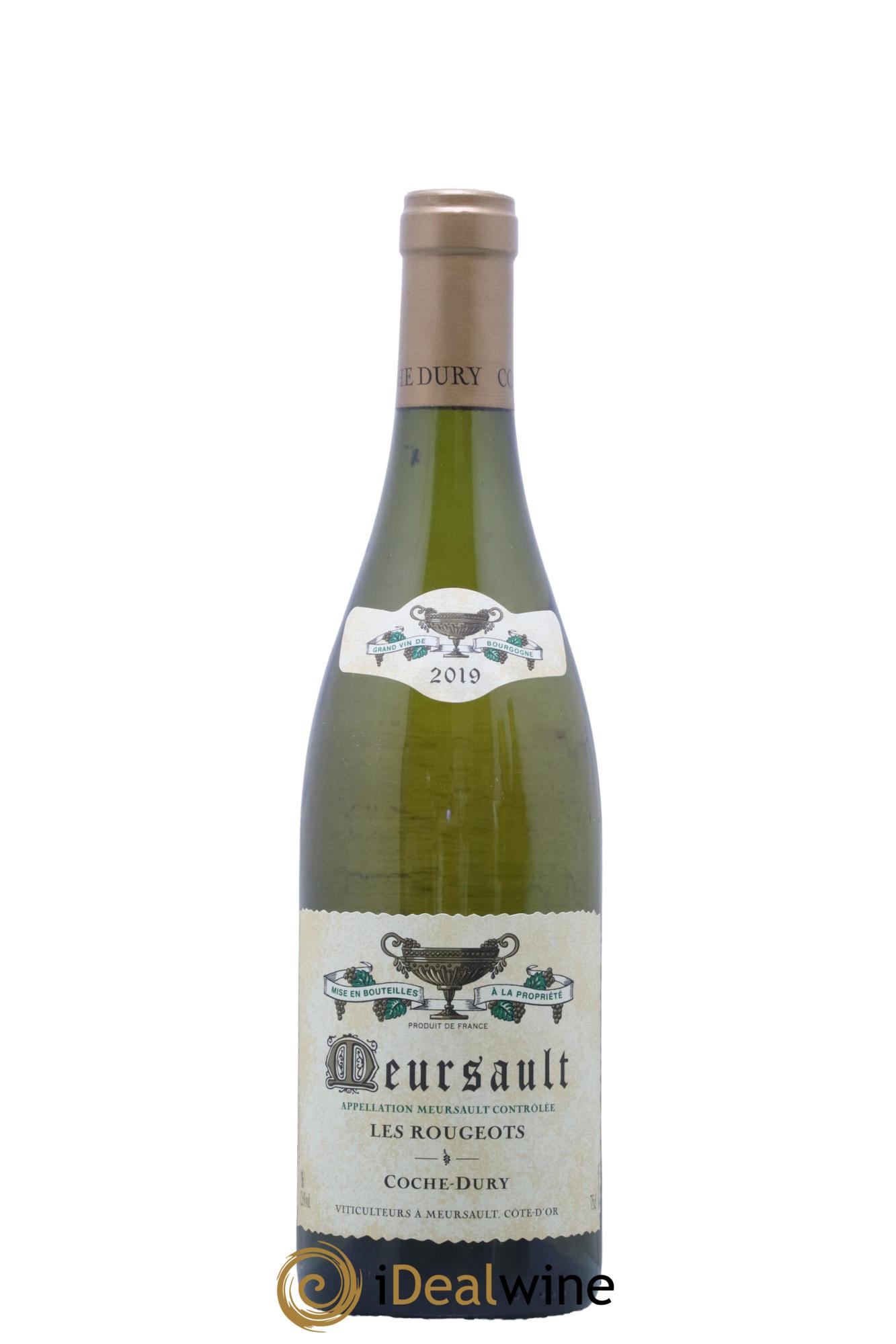 Meursault Les Rougeots Coche Dury (Domaine) 2019 - Lot de 1 bouteille - 0