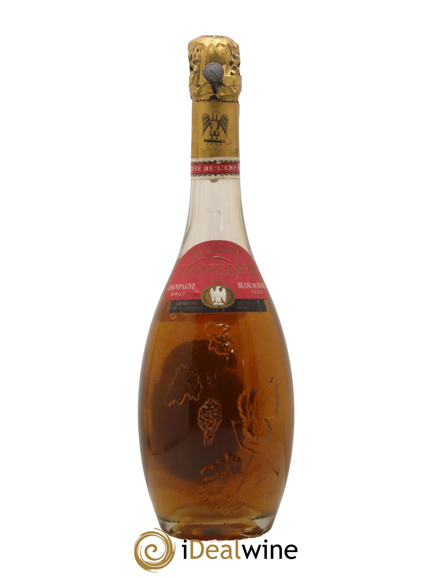 Champagne Brut Blanc de Blancs Réserve de l'Empereur Maison Mercier 1959 - Lotto di 1 bottiglia - 0