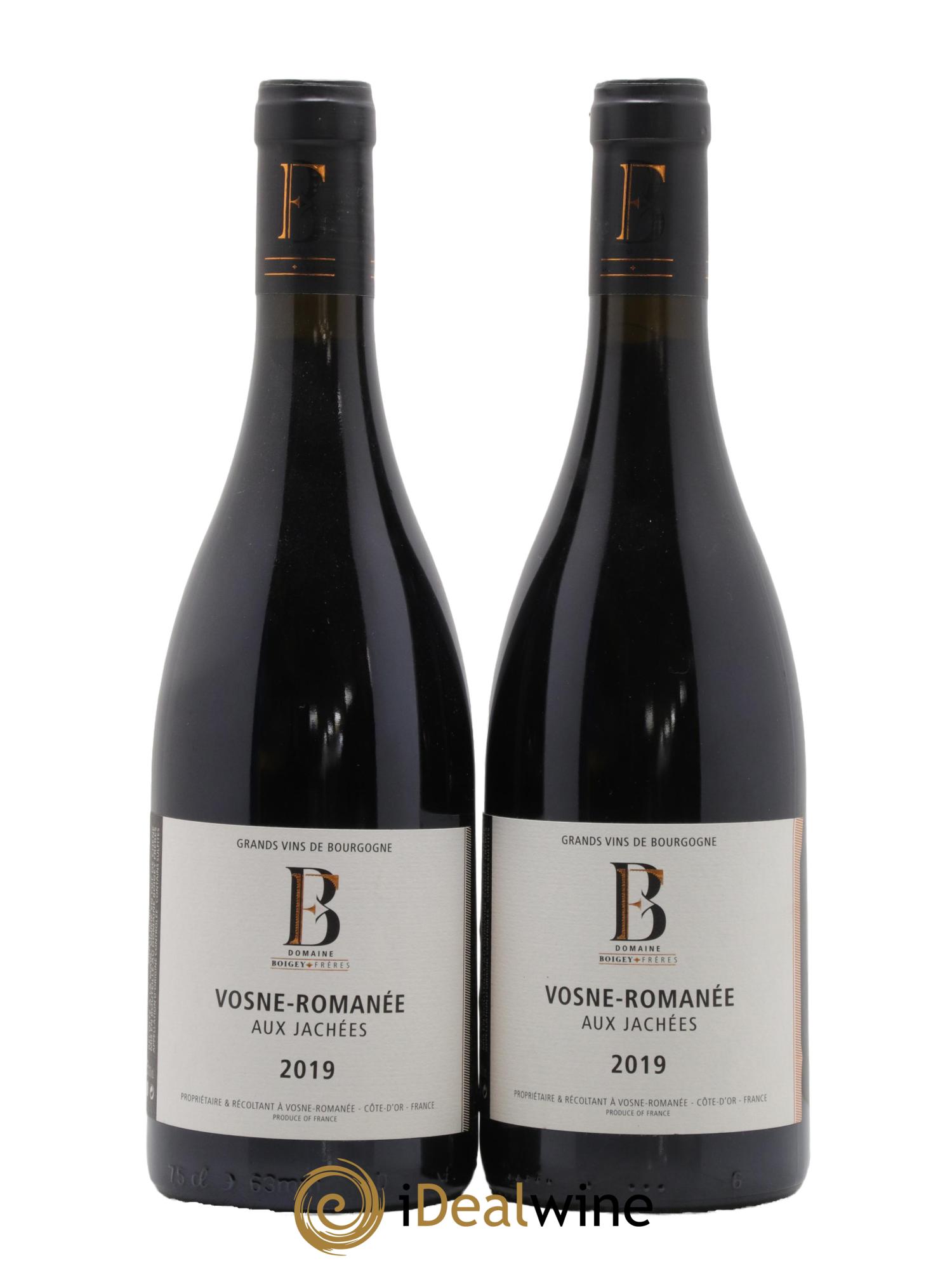 Vosne-Romanée Aux Jachées Domaine Boigey Frères 2019 - Lot of 2 bottles - 0