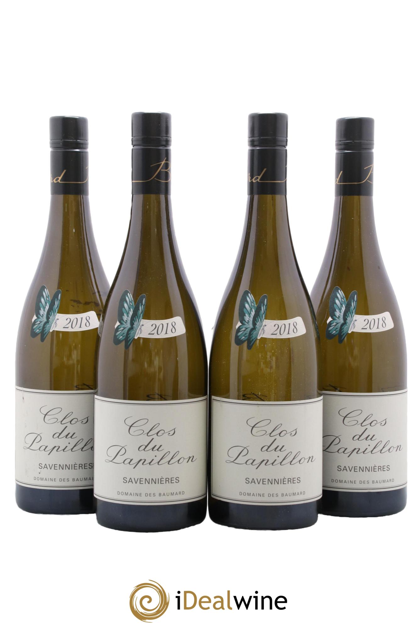 Savennières Clos du Papillon Baumard (Domaine des) 2018 - Lot de 4 bouteilles - 0