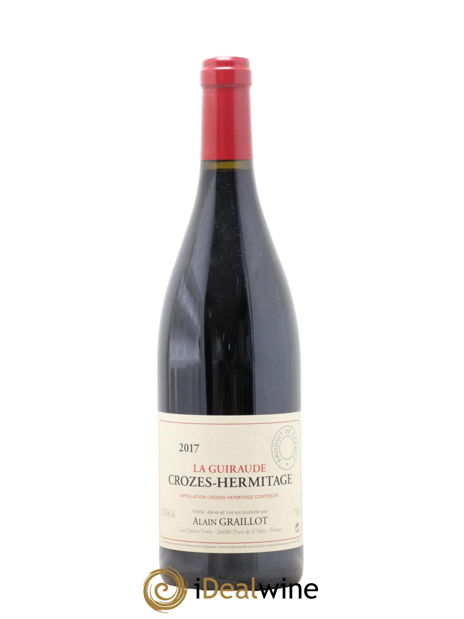 Crozes-Hermitage La Guiraude Domaine Graillot 2017 - Lotto di 1 bottiglia - 0