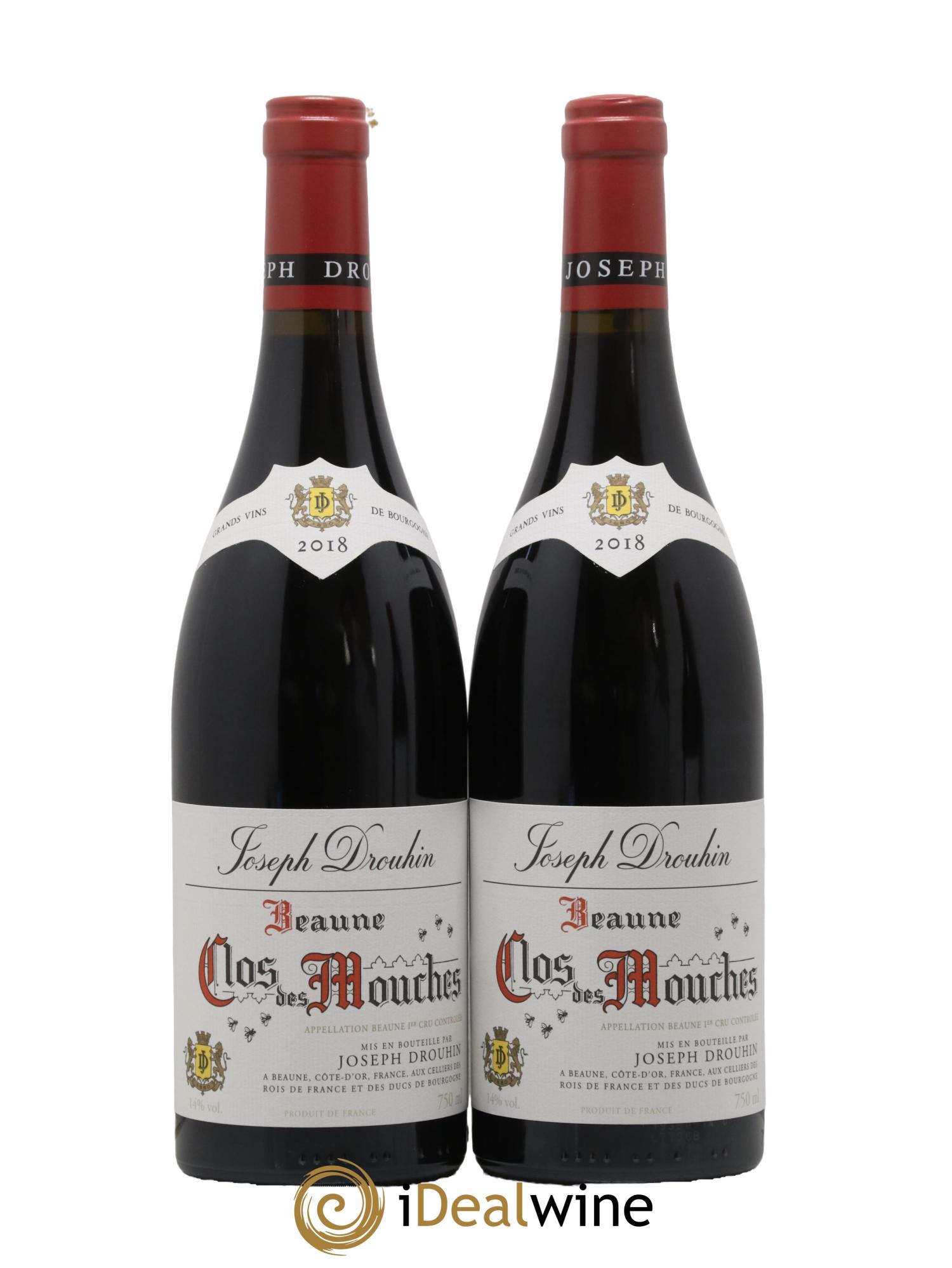 Beaune 1er Cru Clos des Mouches Joseph Drouhin 2018 - Lotto di 2 bottiglie - 0