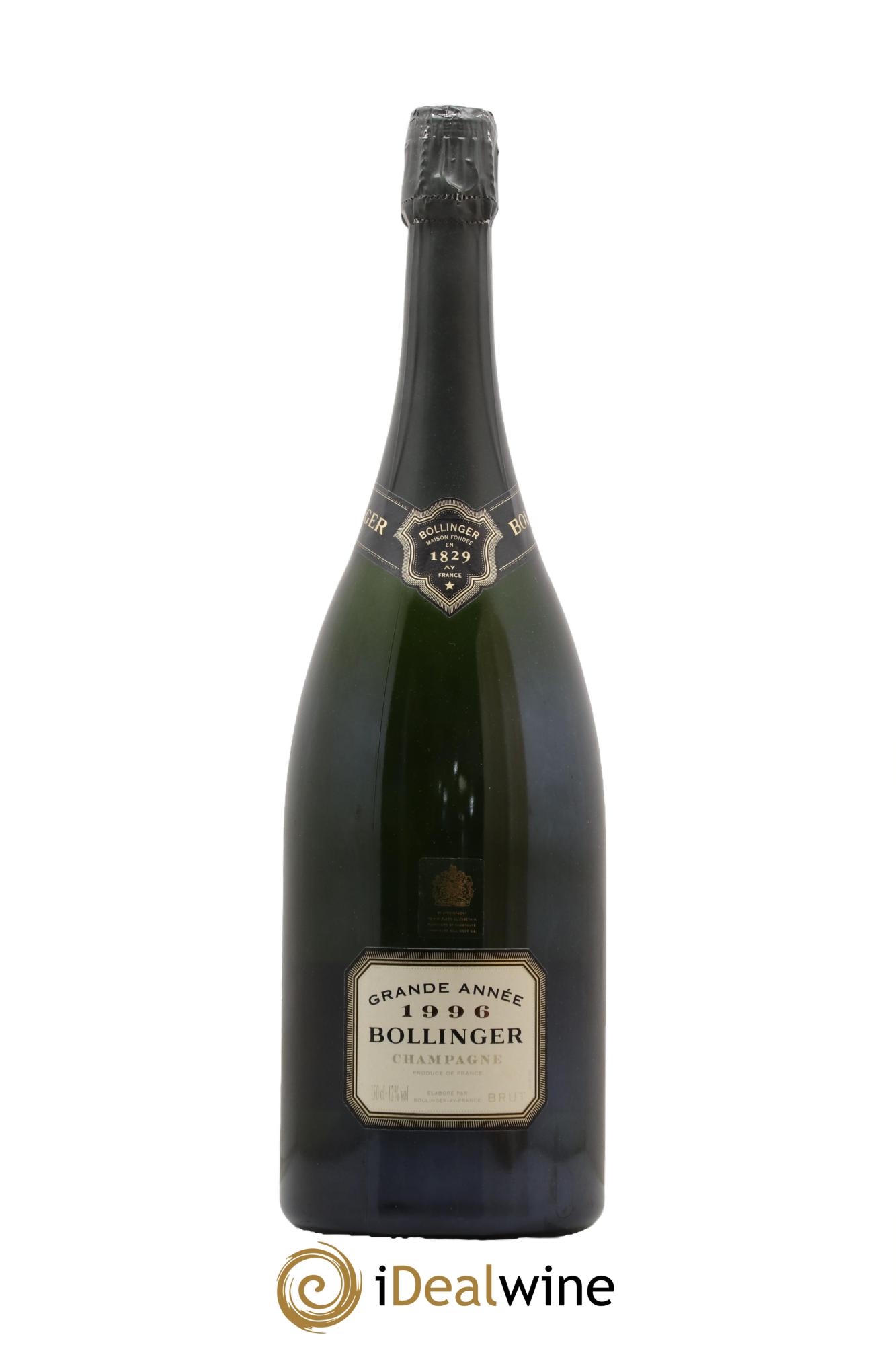 Grande Année Bollinger 1996 - Lot de 1 magnum - 0