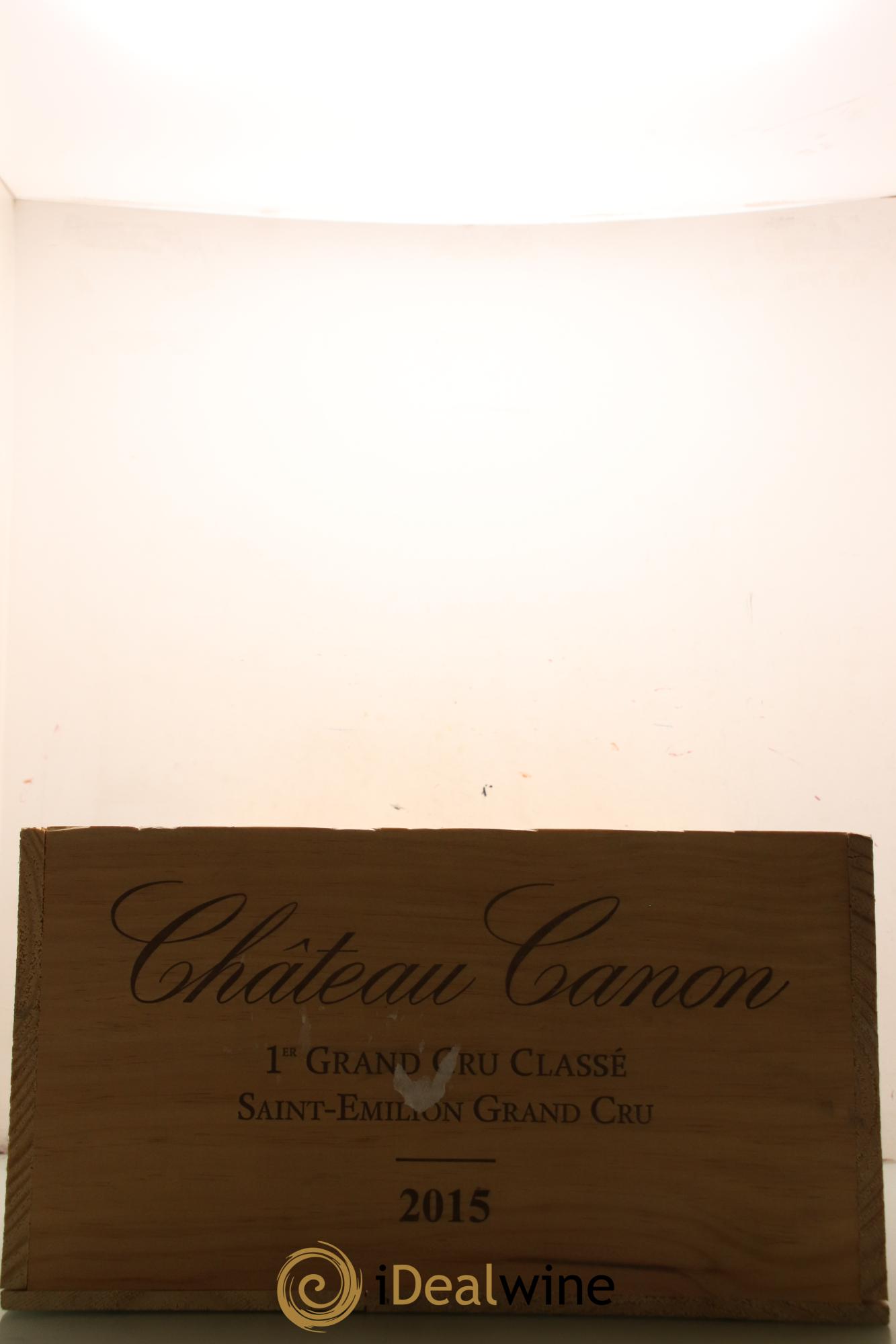 Château Canon 1er Grand Cru Classé B 2015 - Lot de 12 bouteilles - 10