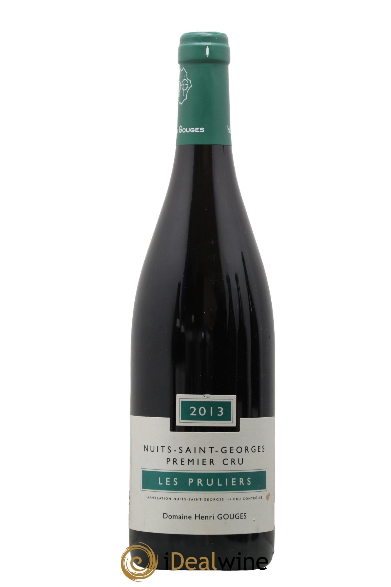 Nuits Saint-Georges 1er Cru Les Pruliers Henri Gouges 2013 - Lot de 1 bouteille - 0