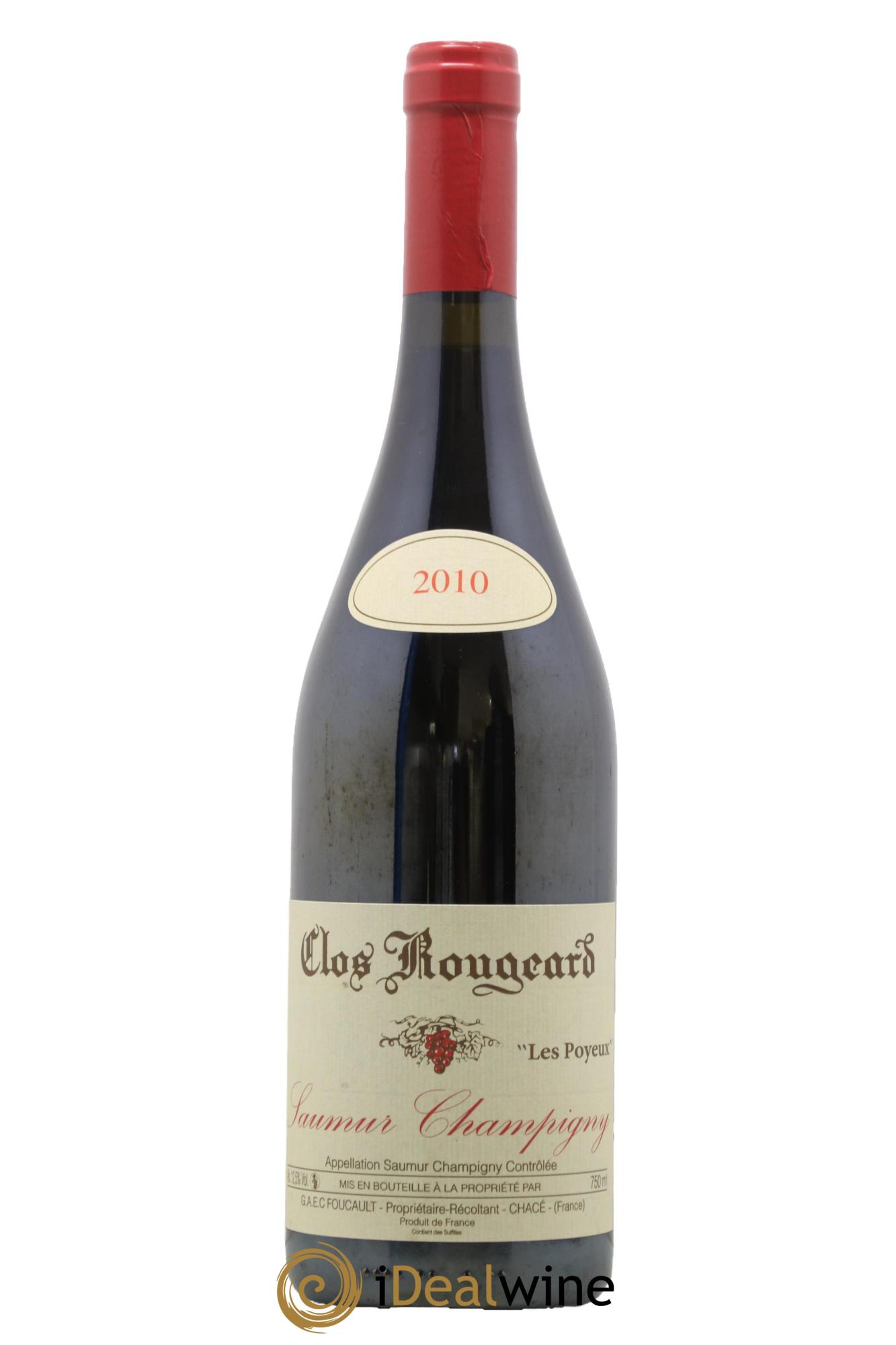 Saumur-Champigny Les Poyeux Clos Rougeard 2010 - Lot de 1 bouteille - 0