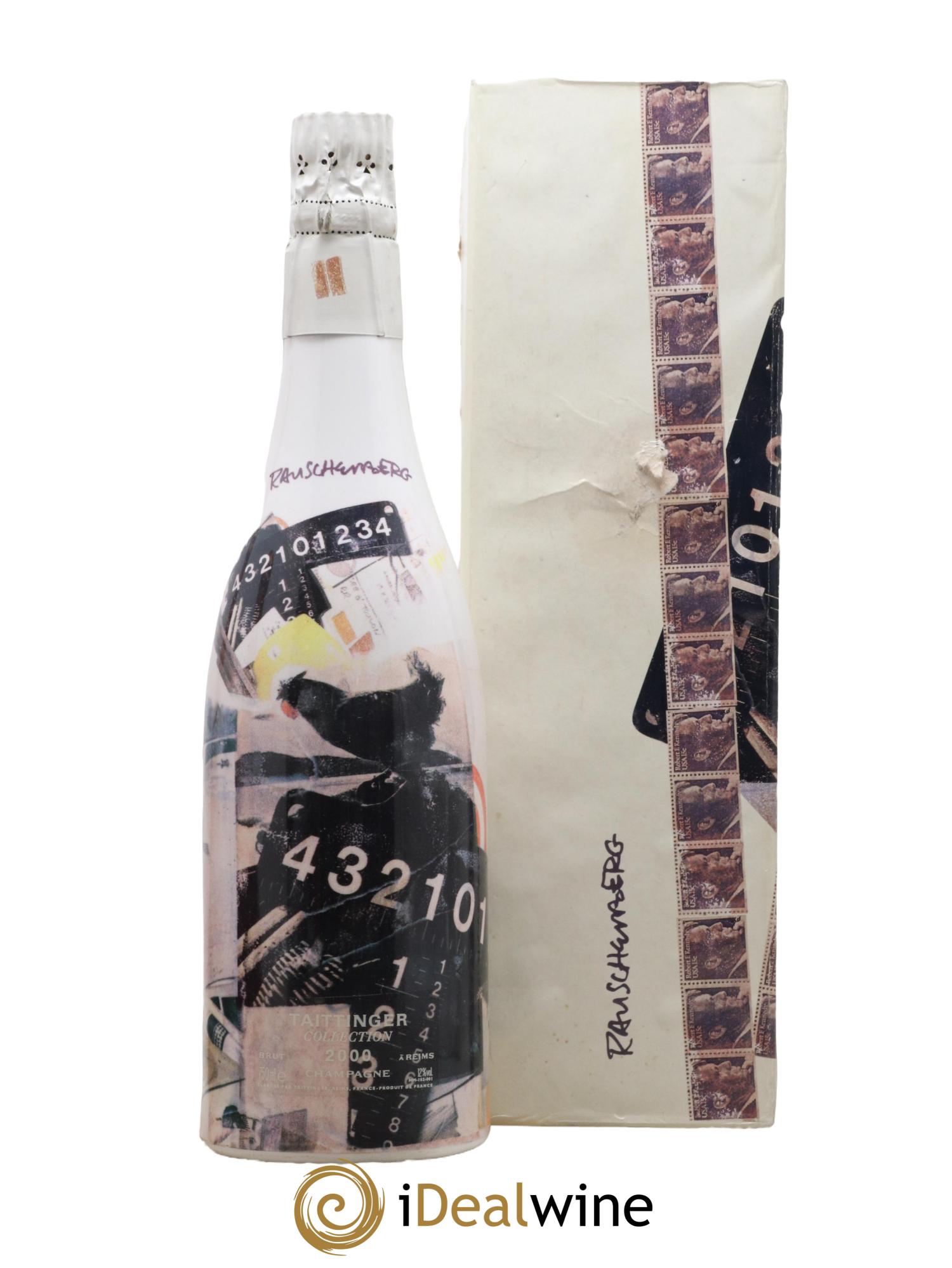 2000 - Collection Rauschenberg Taittinger 2000 - Lot de 1 bouteille - 0