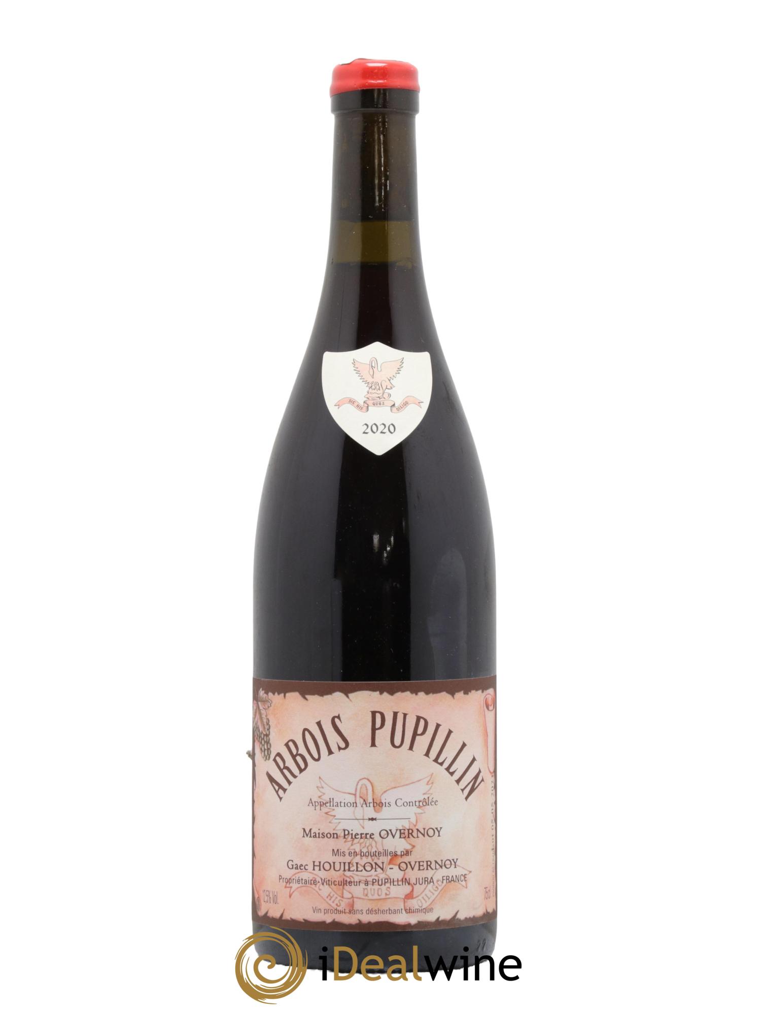 Arbois Pupillin Poulsard (cire rouge) Overnoy-Houillon (Domaine)  2020 - Lot de 1 bouteille - 0