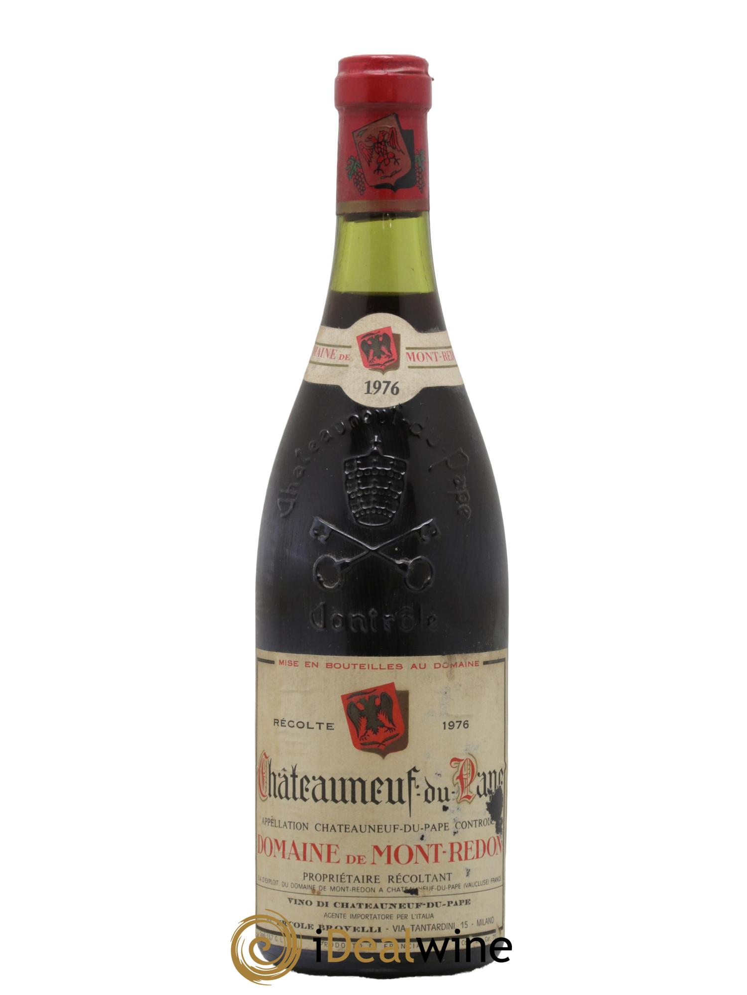 Châteauneuf-du-Pape Château Mont-Redon Famille Abeille-Fabre 1976 - Lotto di 1 bottiglia - 0