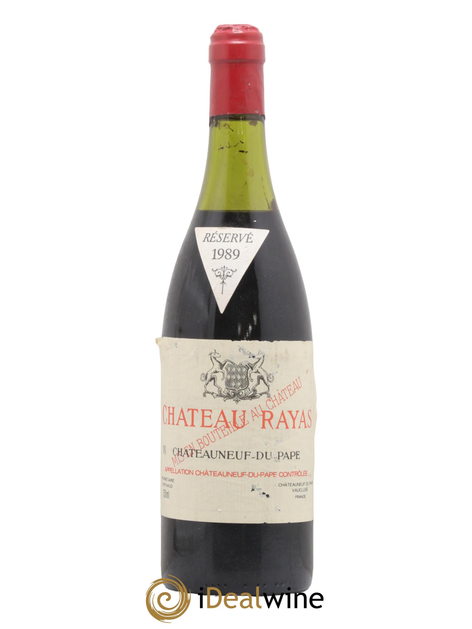 Châteauneuf-du-Pape Château Rayas Emmanuel Reynaud 1989 - Lotto di 1 bottiglia - 0