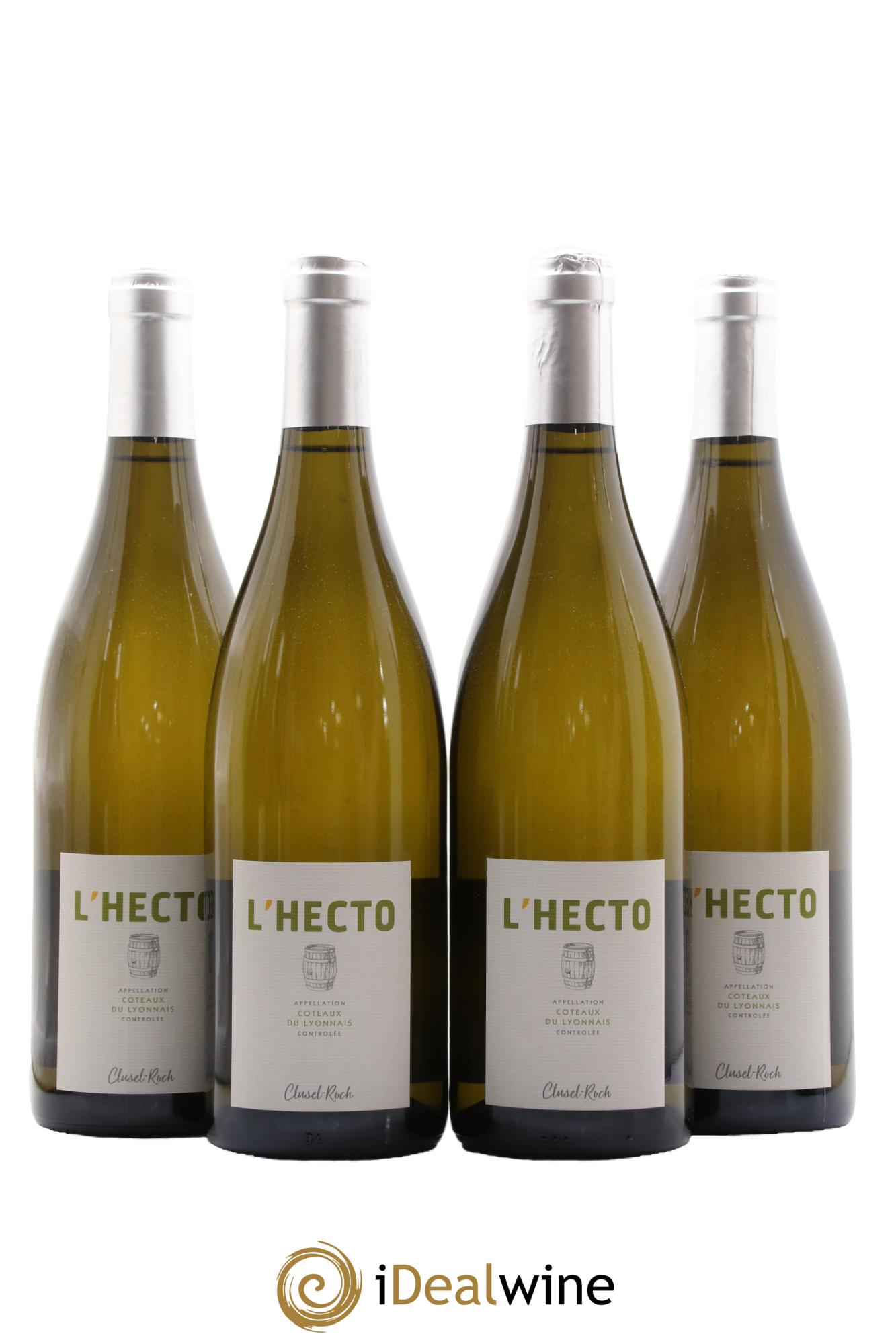 Côteaux du Lyonnais l'hecto Clusel-Roch  2021 - Lot of 4 bottles - 0