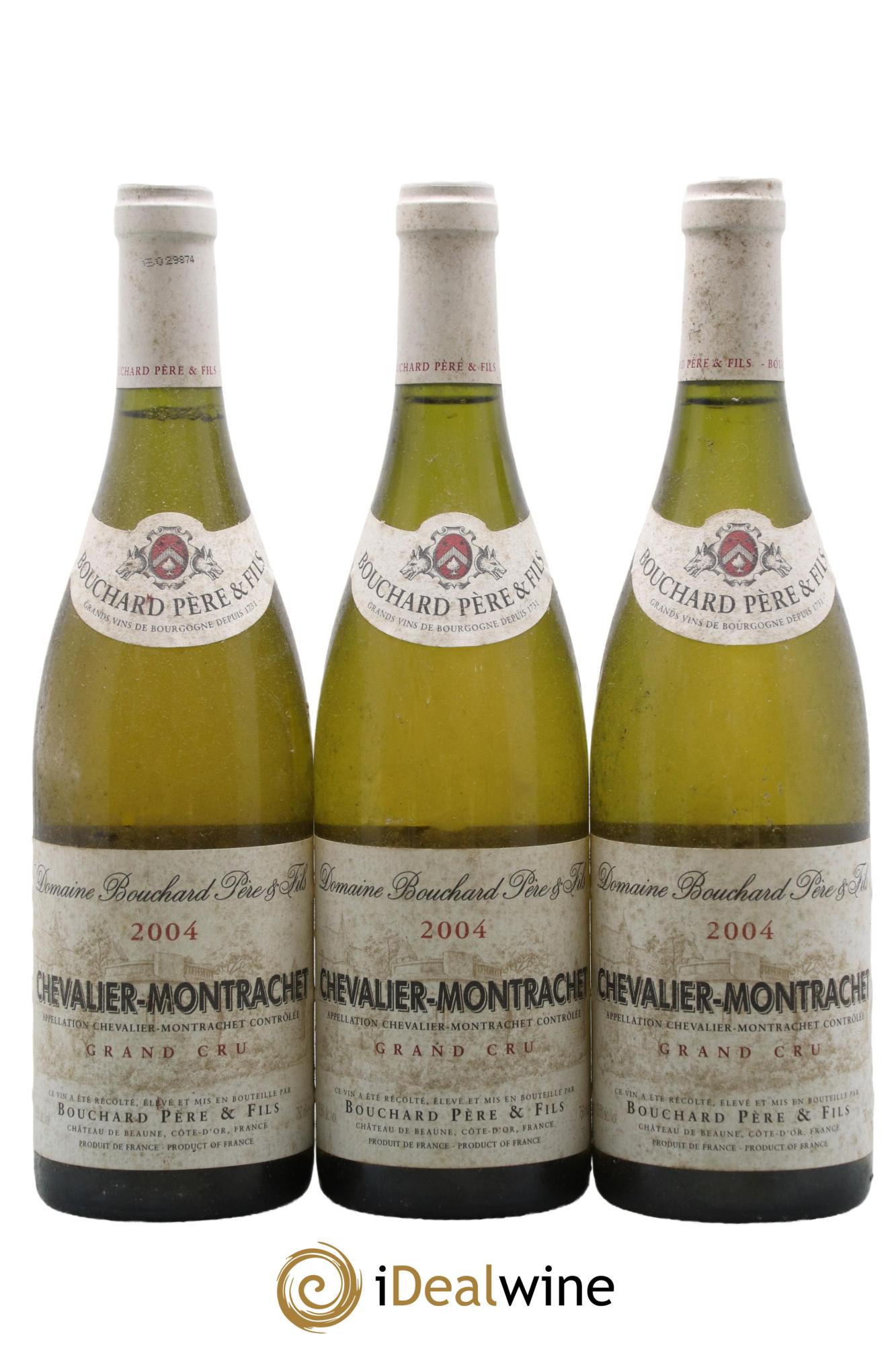 Chevalier-Montrachet Grand Cru Bouchard Père & Fils 2004 - Lotto di 3 bottiglie - 0