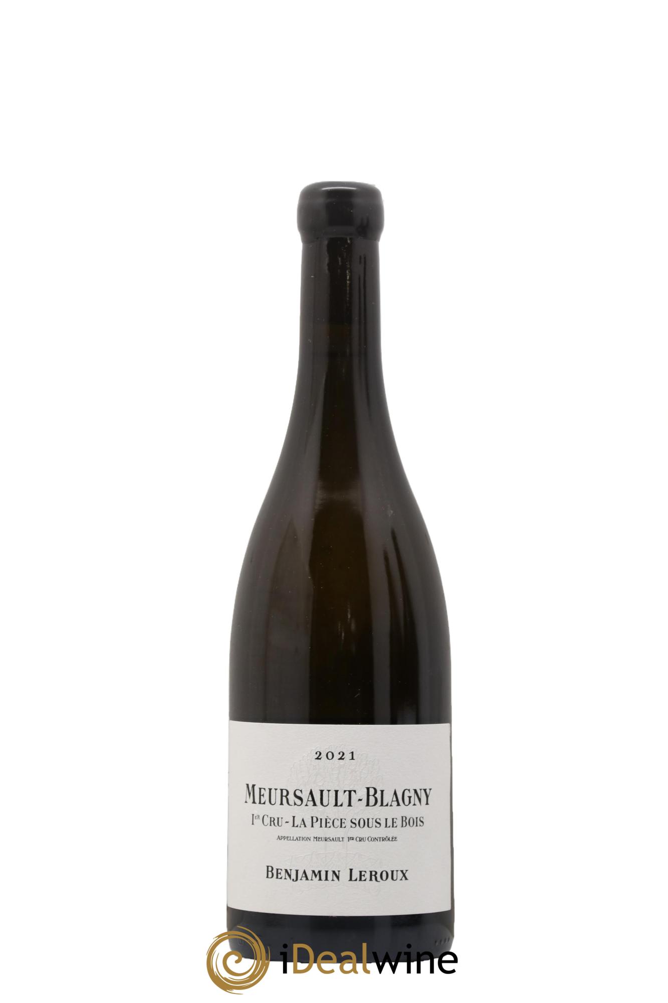 Meursault 1er Cru Blagny la Piece sous Bois Benjamin Leroux 2021 - Lotto di 1 bottiglia - 0