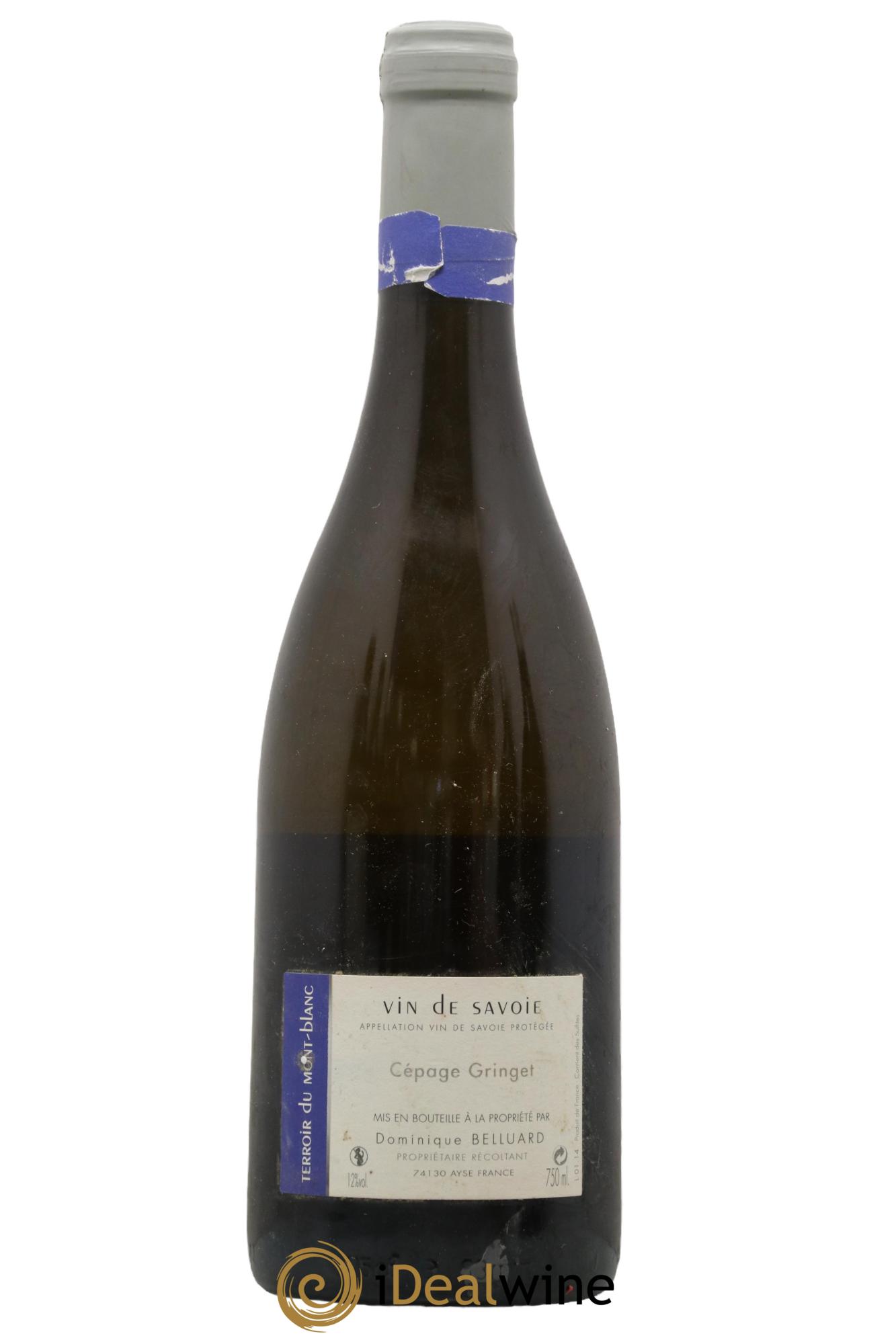 Vin de Savoie Le Feu Domaine Belluard 2014 - Lot de 1 bouteille - 1