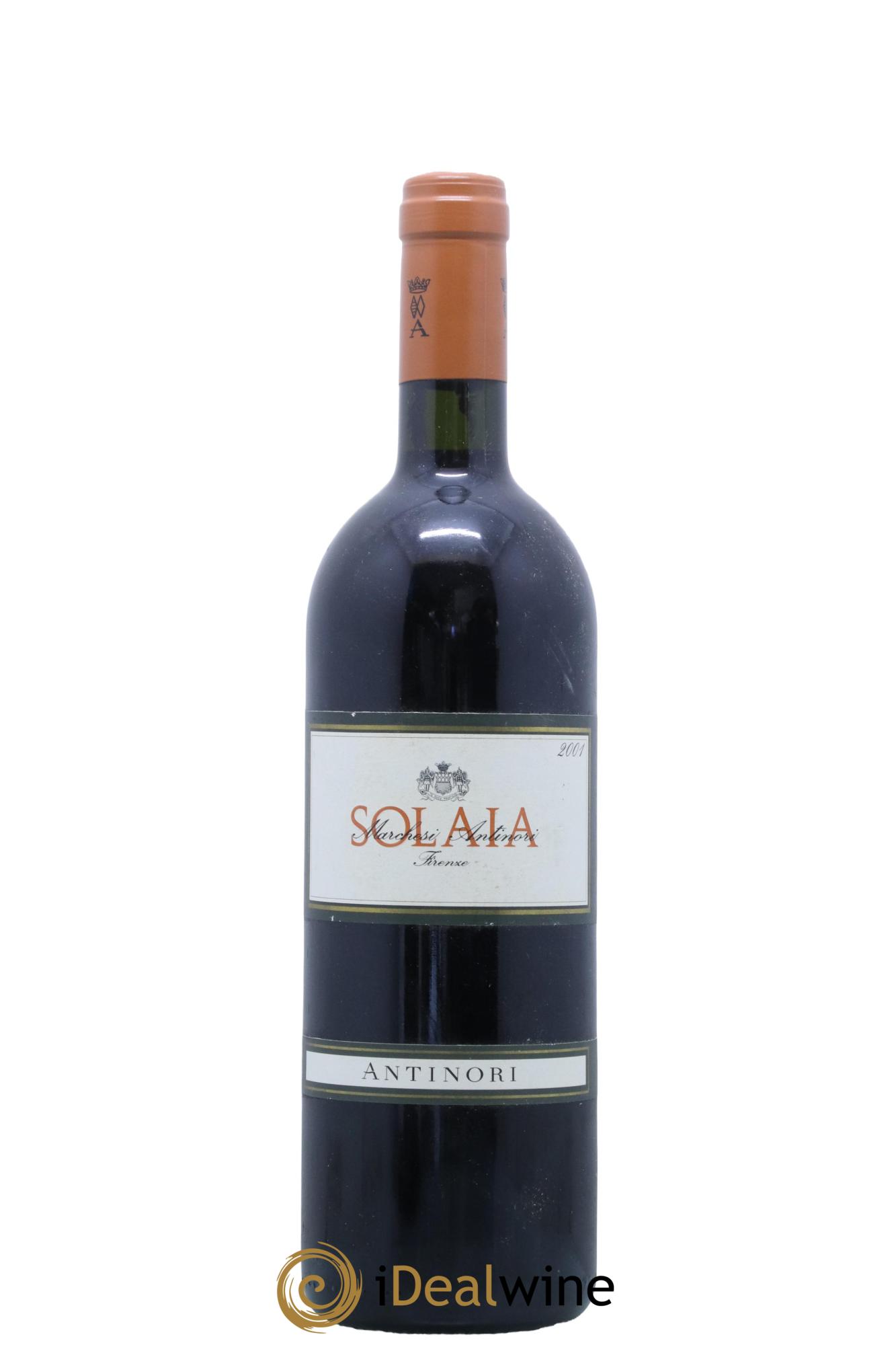 Toscana IGT Solaia Tenuta Tignanello - Antinori  2001 - Lot de 1 bouteille - 0