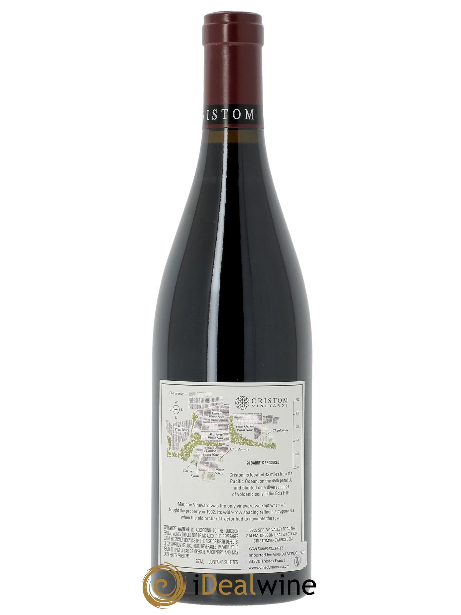 Willamette Valley Marjorie Vineyard Pinot Noir Cristom Vineyards  2021 - Lotto di 1 bottiglia - 1