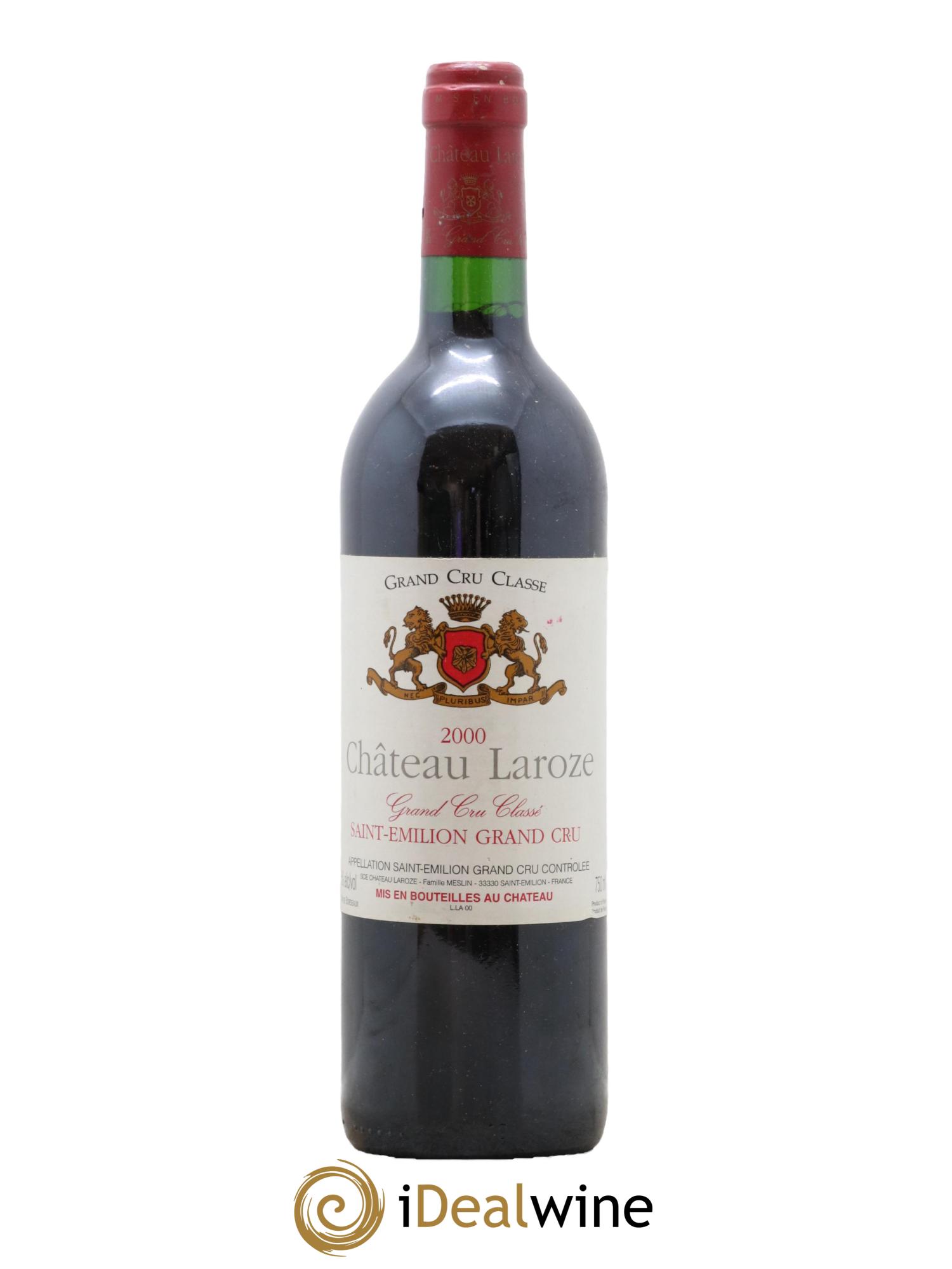 Château Laroze Grand Cru Classé 2000 - Lotto di 1 bottiglia - 0