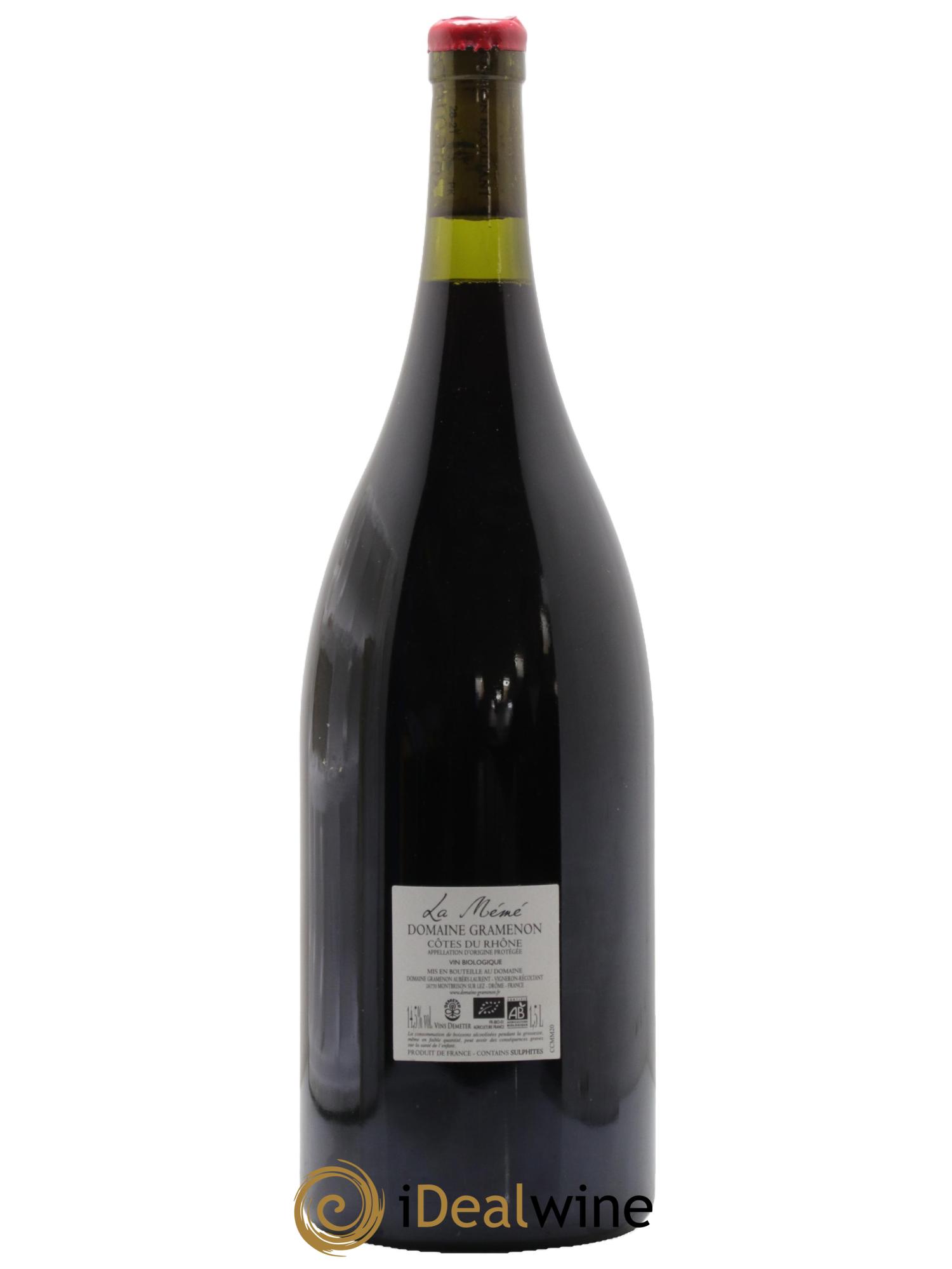 Côtes du Rhône La Mémé Ceps Centenaires Gramenon (Domaine) 2020 - Posten von 1 Magnum - 1