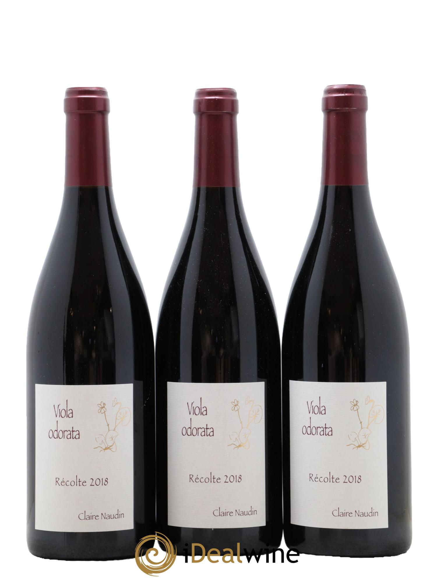 Côte de Nuits-Villages Viola Odorata Naudin-Ferrand (Domaine) 2018 - Lot de 3 bouteilles - 0