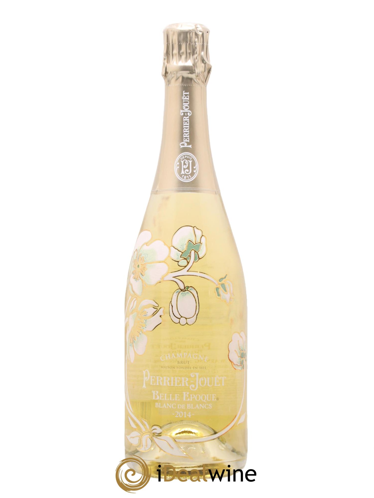 Champagne Cuvée Belle Epoque Blanc de Blancs Perrier-Jouët 2014 - Posten von 1 Flasche - 0