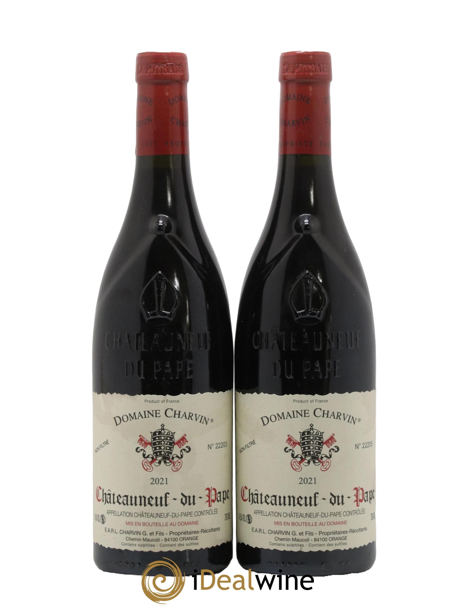 Châteauneuf-du-Pape Charvin (Domaine) 2021 - Lot de 2 bouteilles - 0