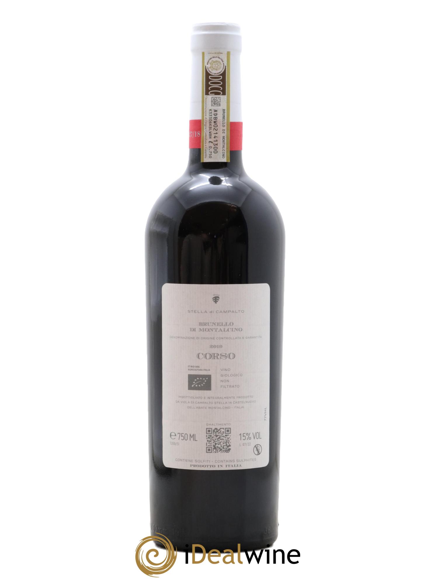 Brunello di Montalcino DOCG Corso Stella di Campalto 2019 - Lot of 1 bottle - 1