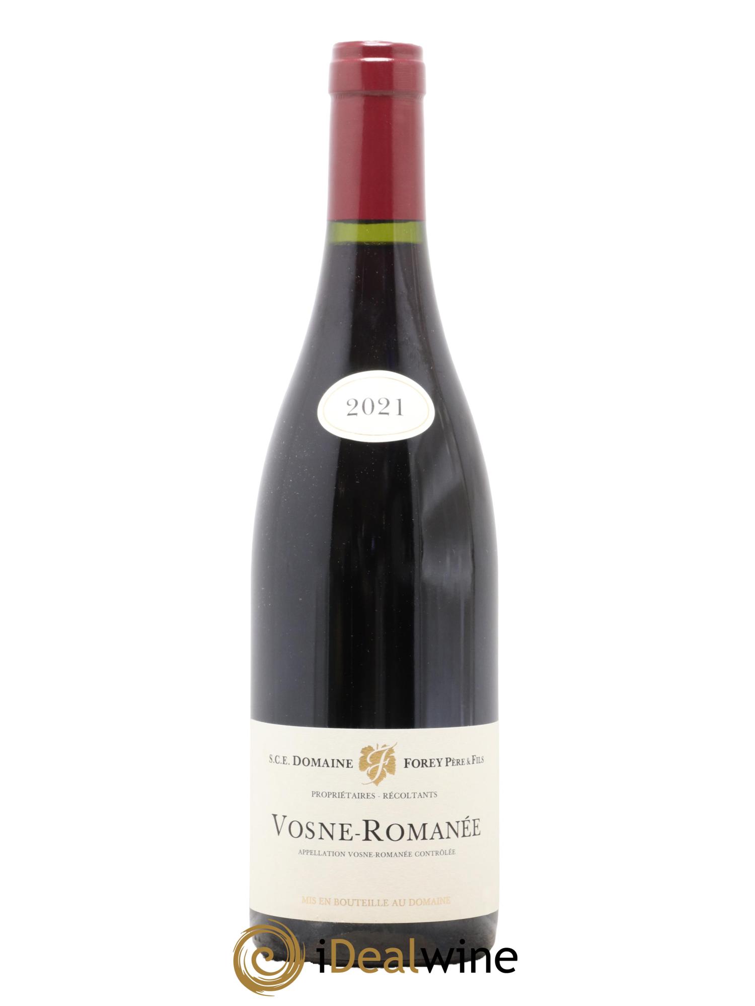 Vosne-Romanée Forey Père et Fils (Domaine) 2021 - Lot de 1 bouteille - 0