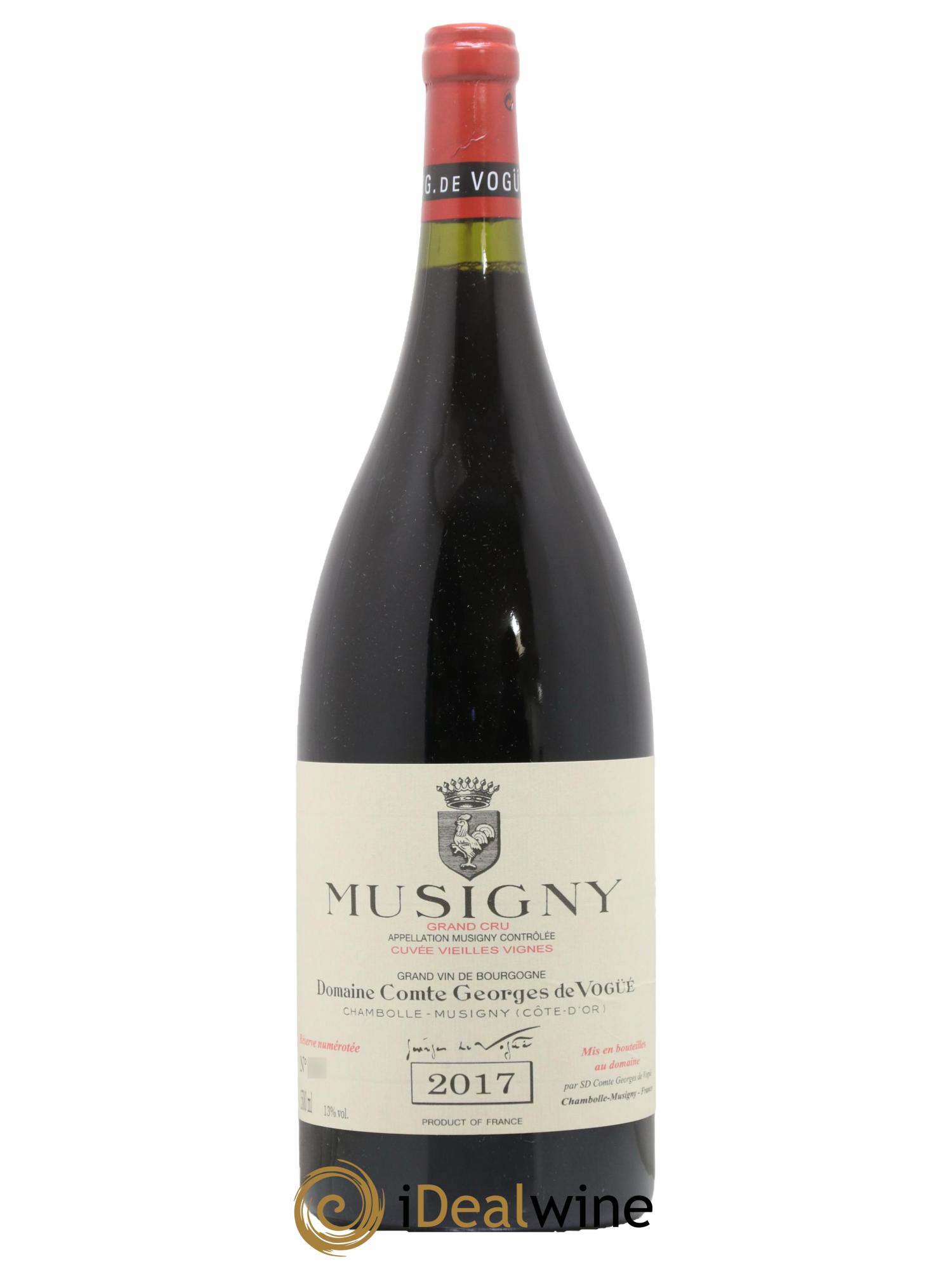 Musigny Grand Cru Cuvée Vieilles Vignes Comte Georges de Vogüé 2017 - Lot de 1 magnum - 0