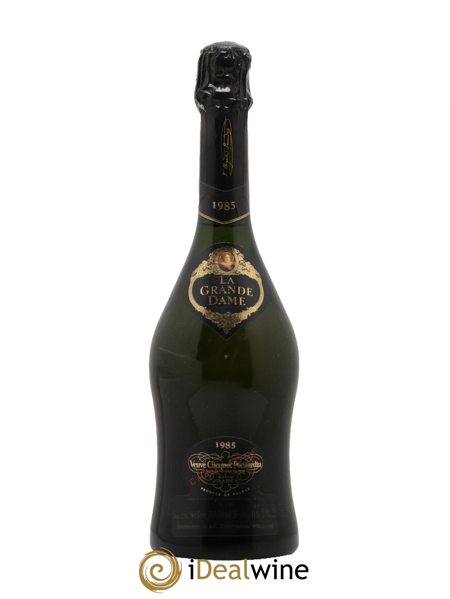 La Grande Dame Veuve Clicquot Ponsardin  1985 - Posten von 1 Flasche - 0