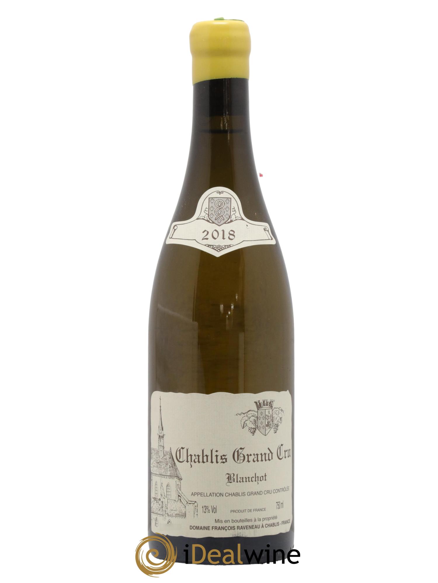 Chablis Grand Cru Blanchot Raveneau (Domaine) 2018 - Lot of 1 bottle - 0